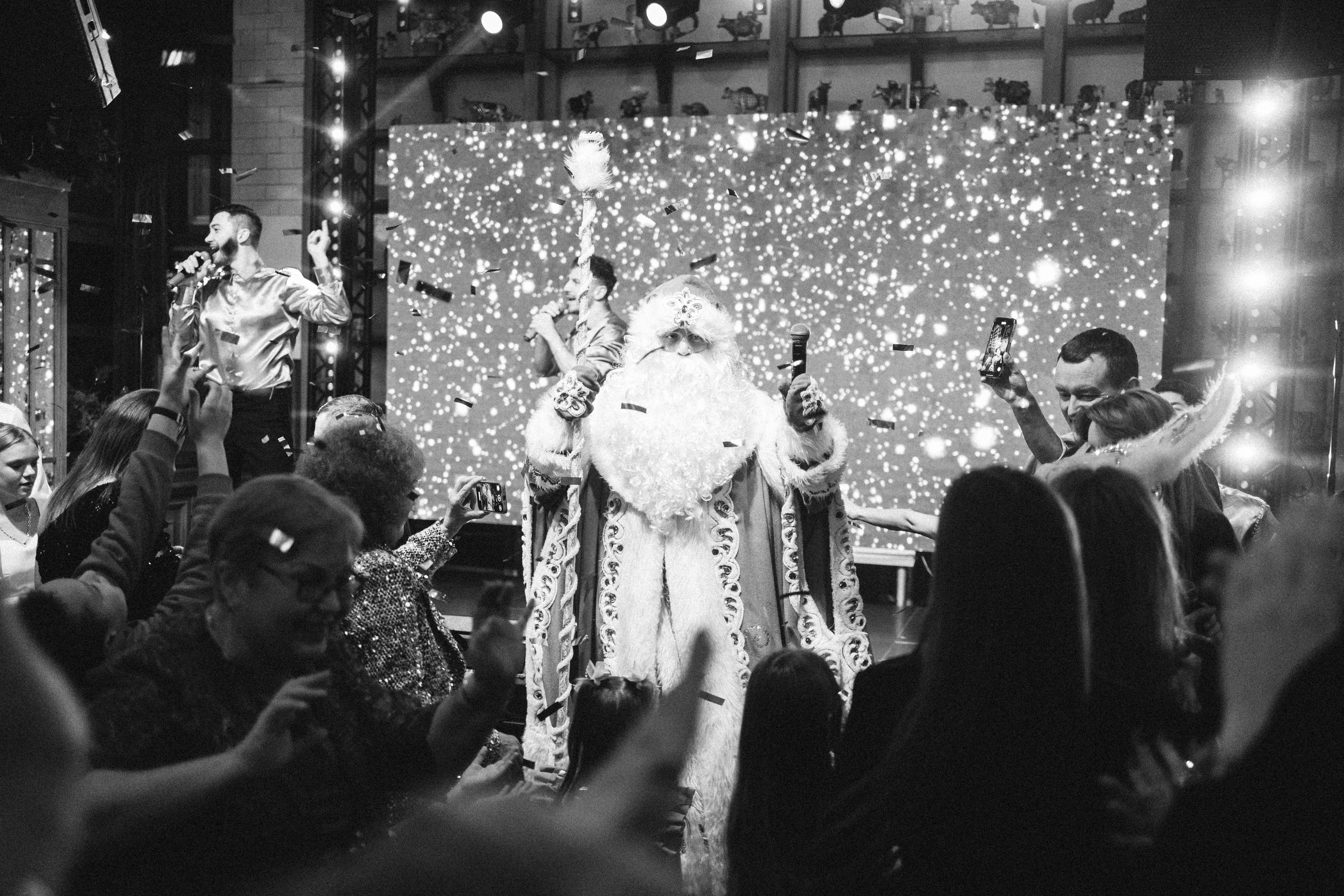 Новогодний корпоратив ресторан Рибай. Фотограф Артем Бросов в Санкт-Петербурге и Дубае