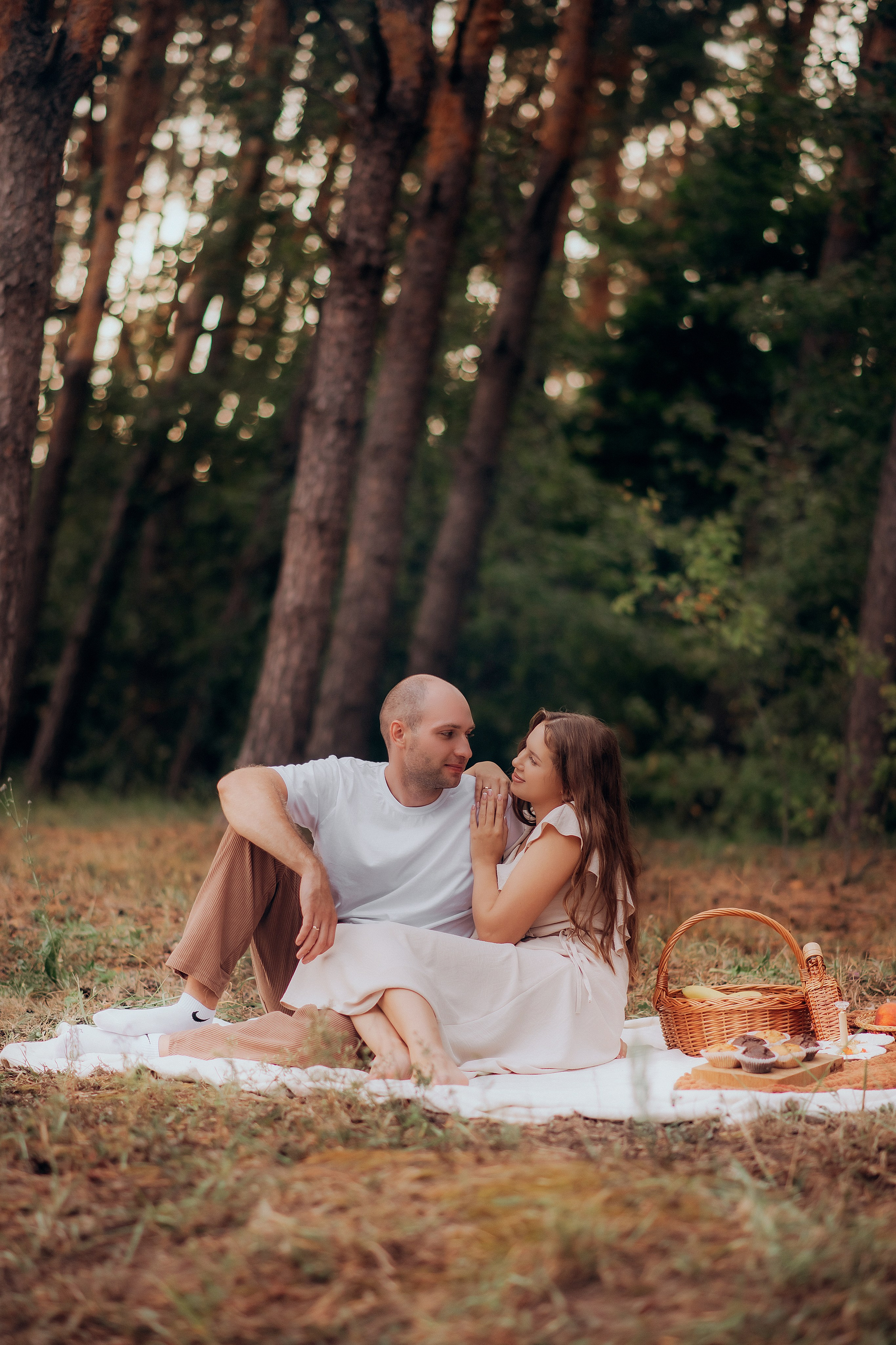 Семейная история в лесу. Фотограф Юлия Стрыгина