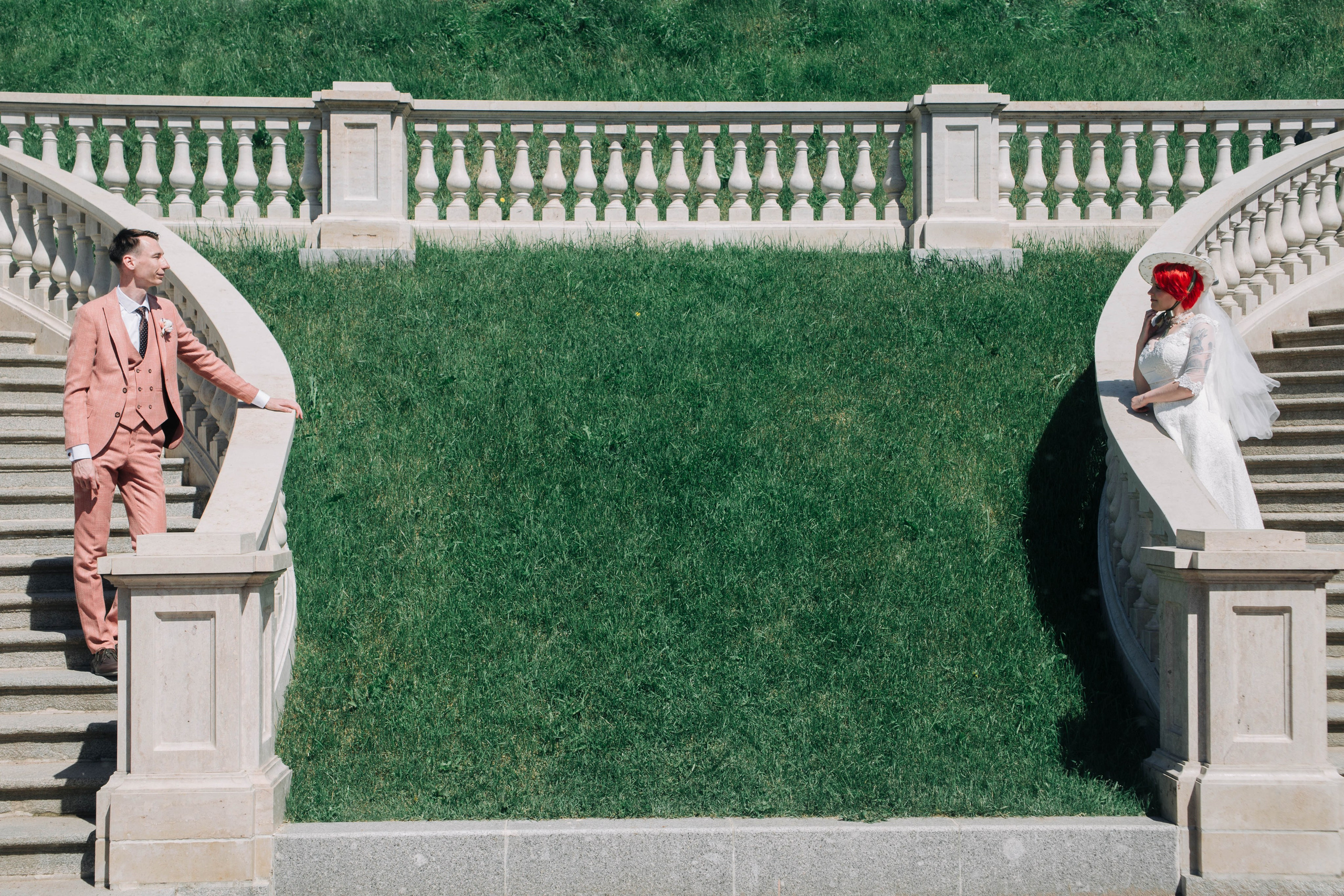 Александра & Семён. Свадебная съёмка в Петергофе. Свадебный и контент фотограф в Севастополе и Крыму Марина Данилова