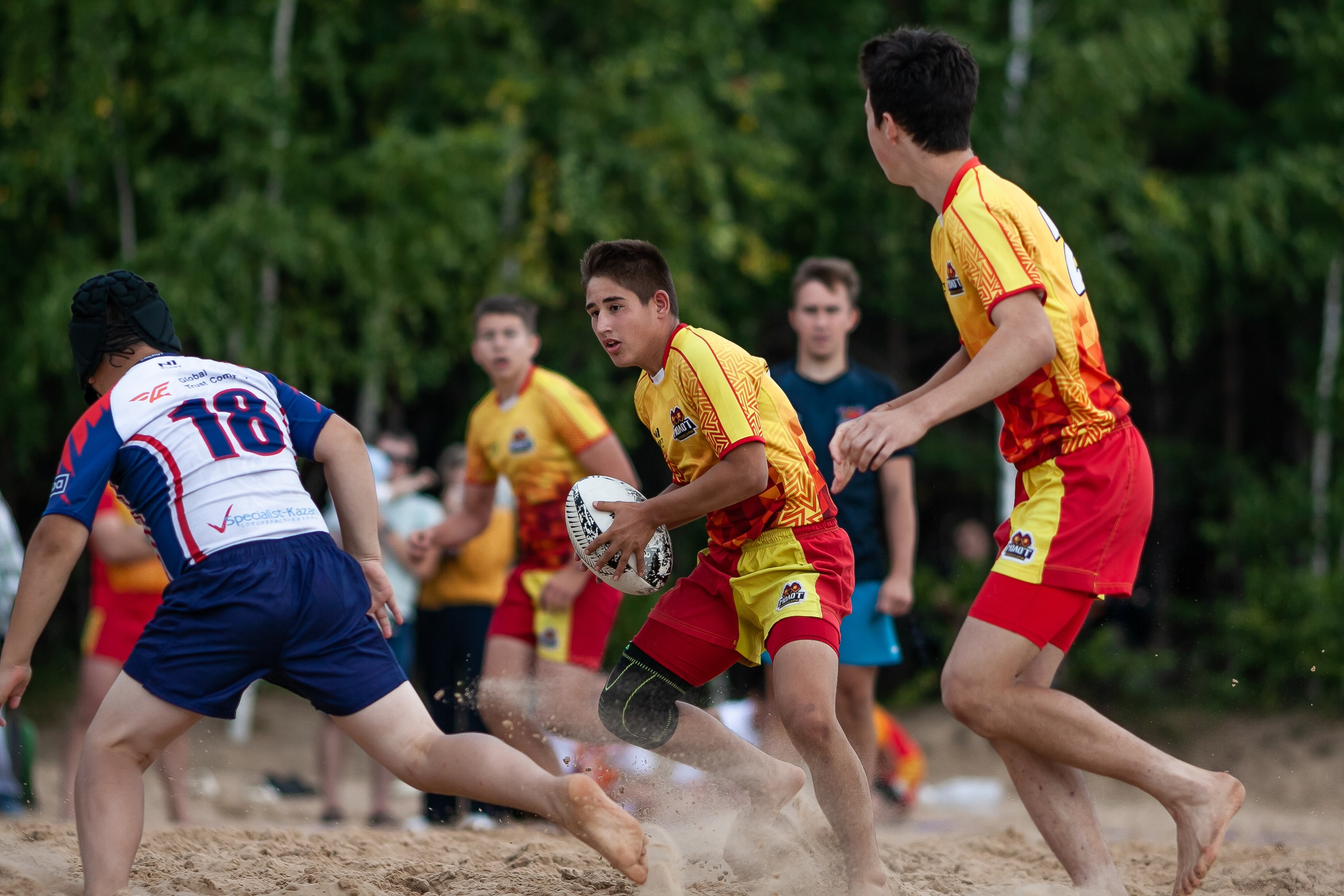 «Кубок «Молота» по пляжному Регби. Фотография
