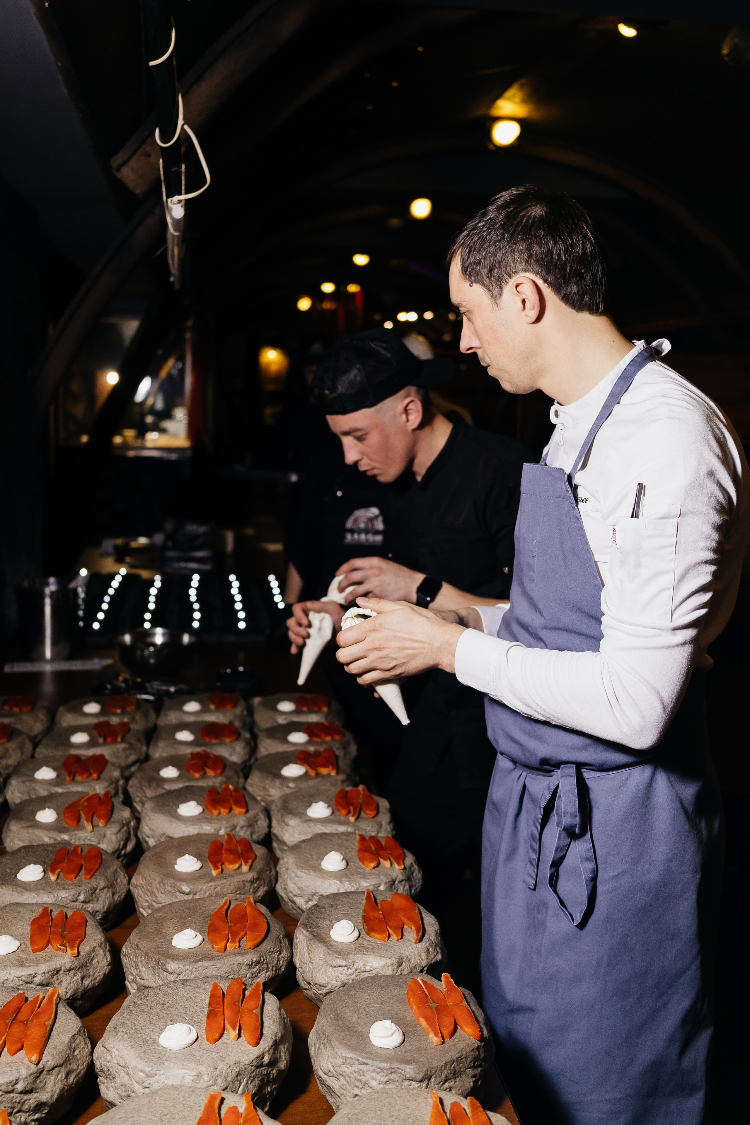 Гастрольный ужин «Солнце восходит на Камчатке» в ресторане «Забой». Фотограф Кемерово | Сергей