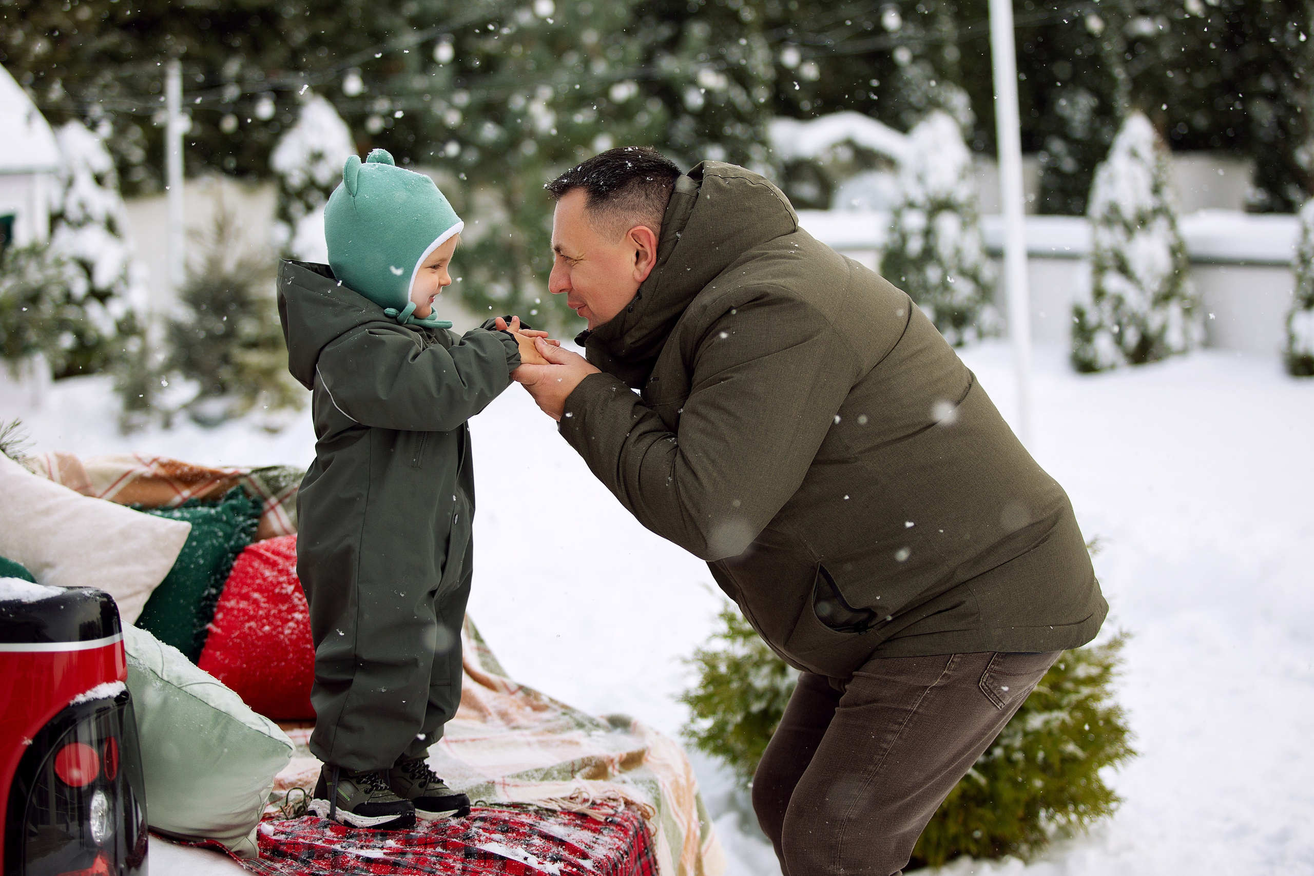 РОМА новогодняя фотосессия. Фотограф новорожденных Оксана Полевская