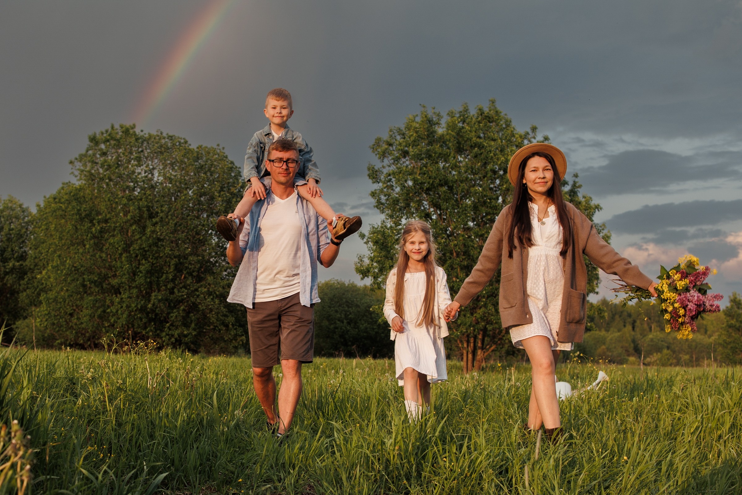В поле. Фотограф в Санкт-Петербурге Аня Григорьева ♡