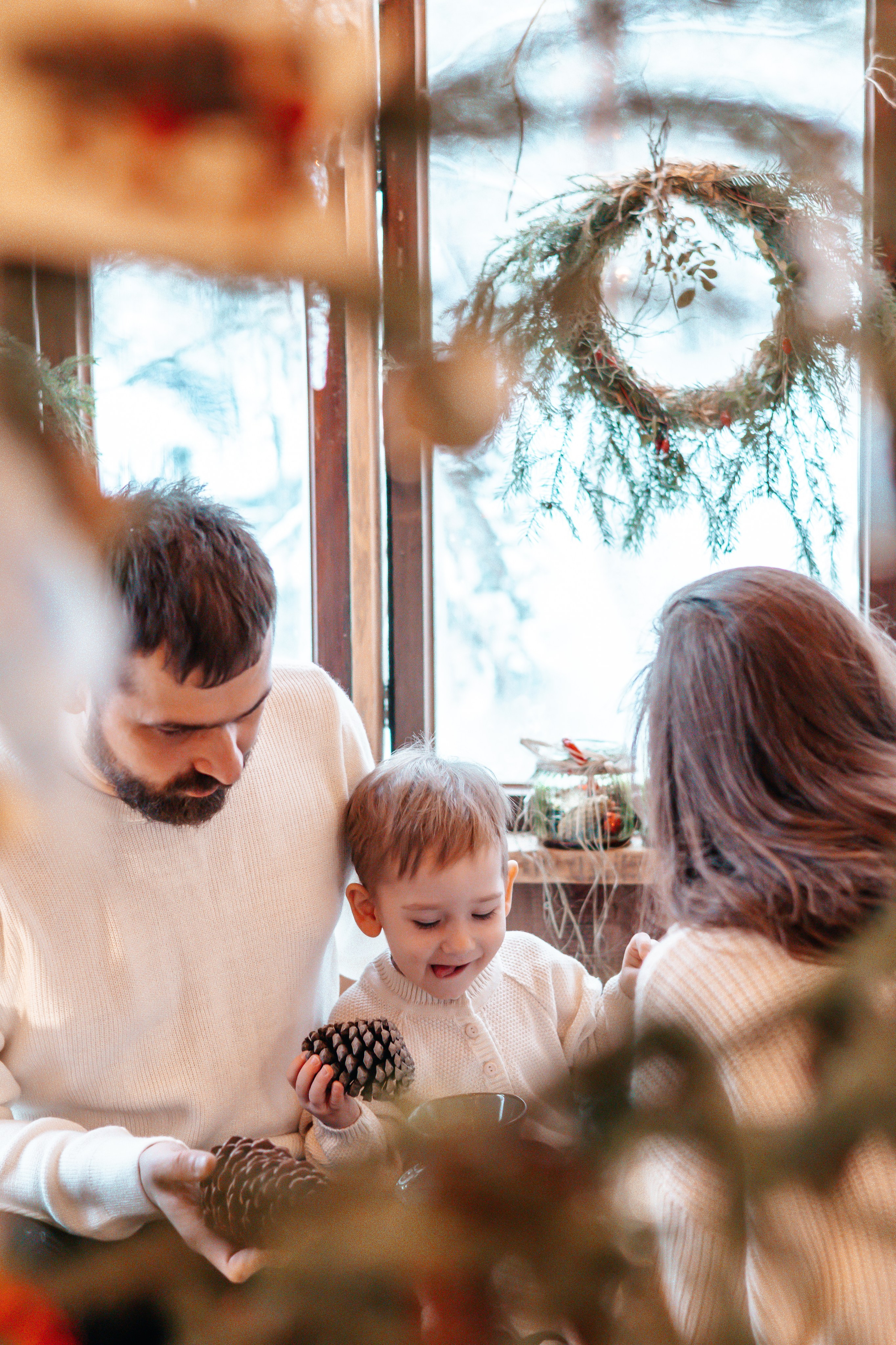 Семейная новогодняя фотосессия, Екатеринбург. Фотограф в Екатеринбурге Пойгина Елена