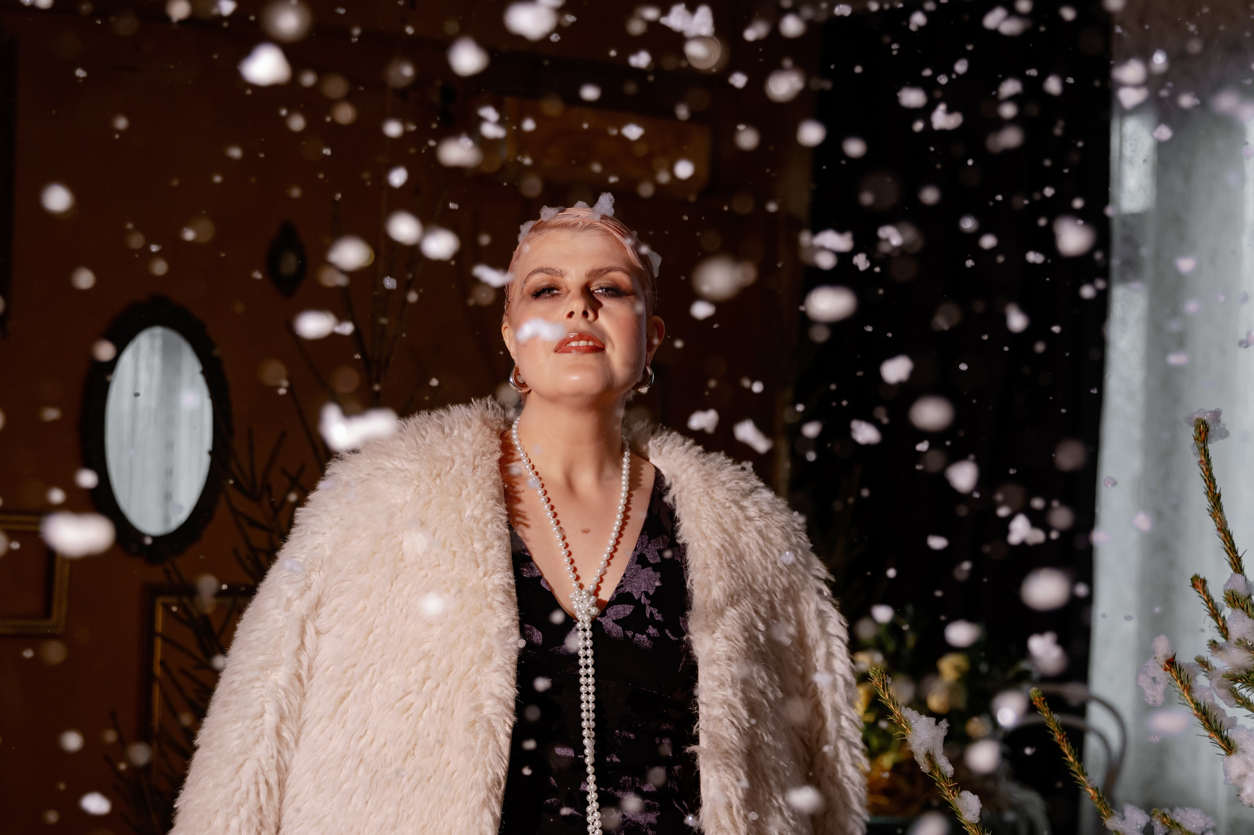 Атмосферная новогодняя фотосессия Анастасии, Екатеринбург. Фотограф в Екатеринбурге Пойгина Елена