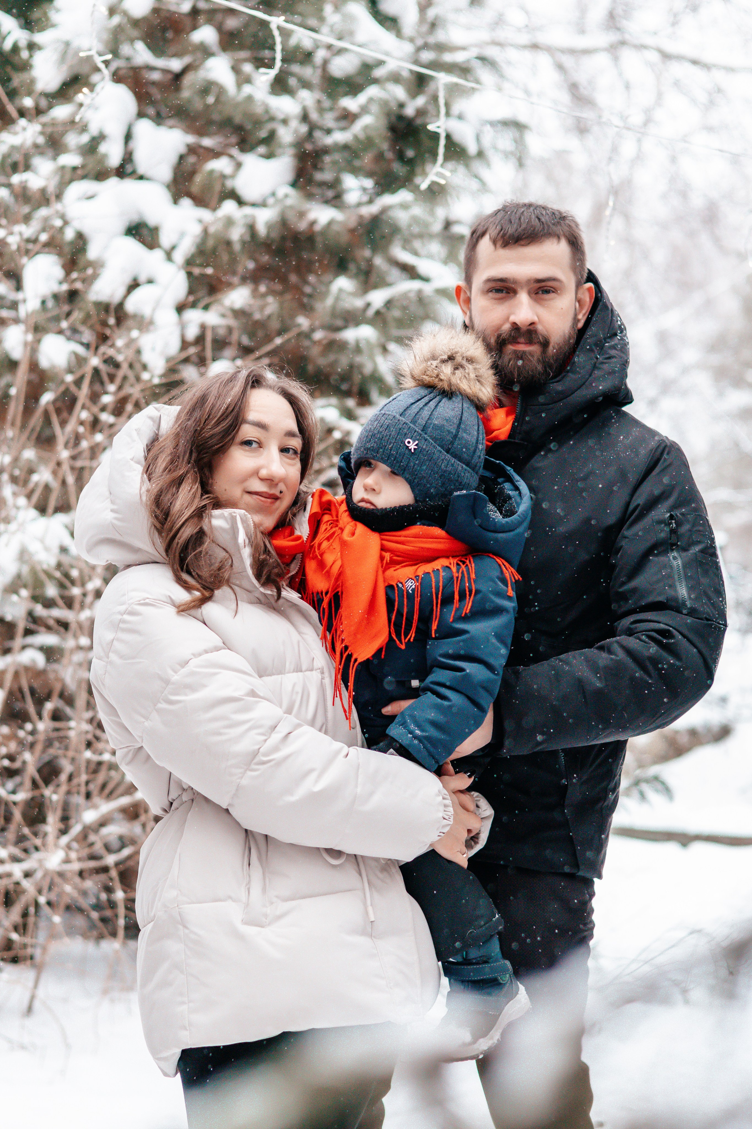 Семейная новогодняя фотосессия, Екатеринбург. Фотограф в Екатеринбурге Пойгина Елена
