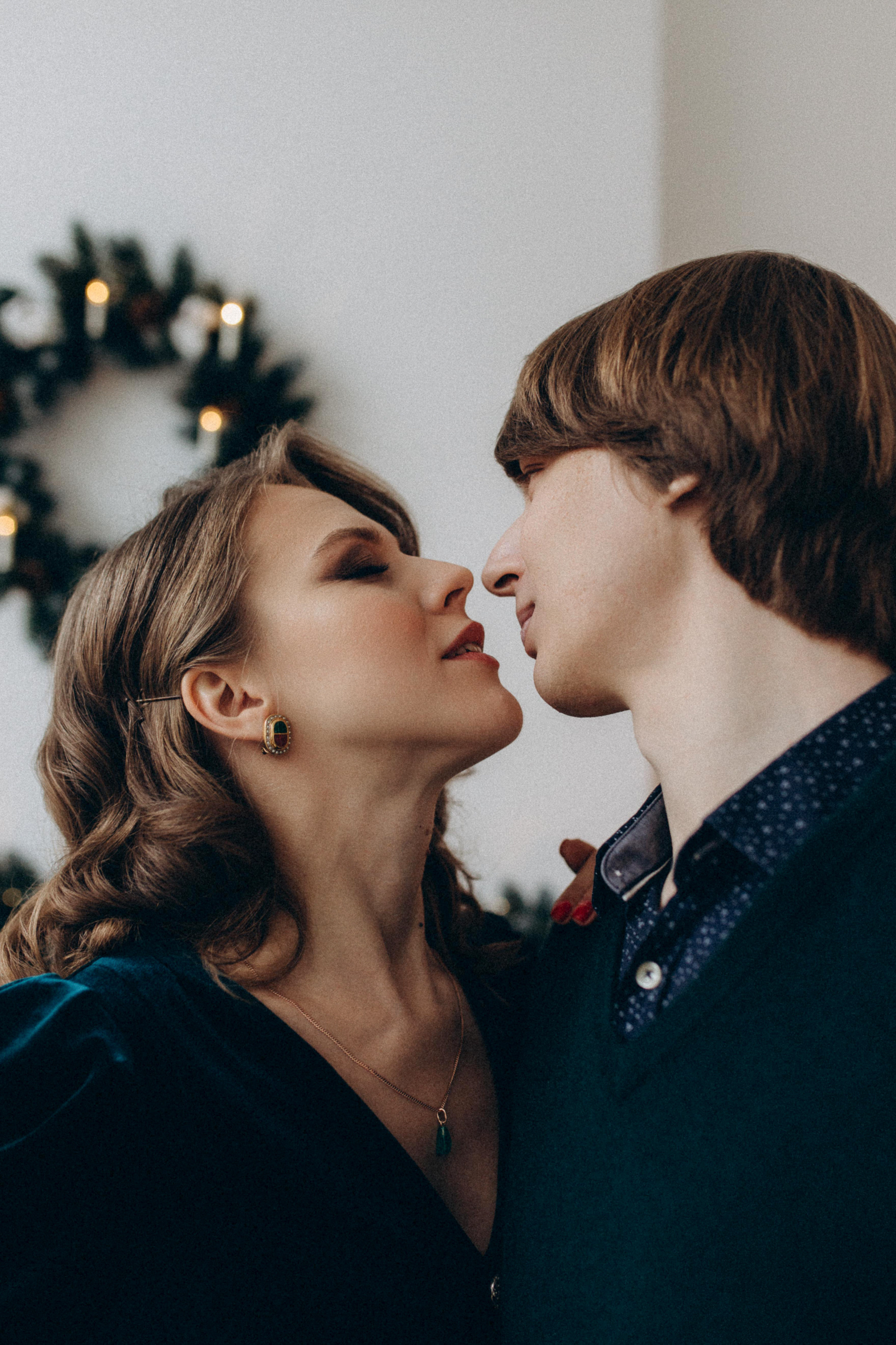 Новогодние Вера и Сережа