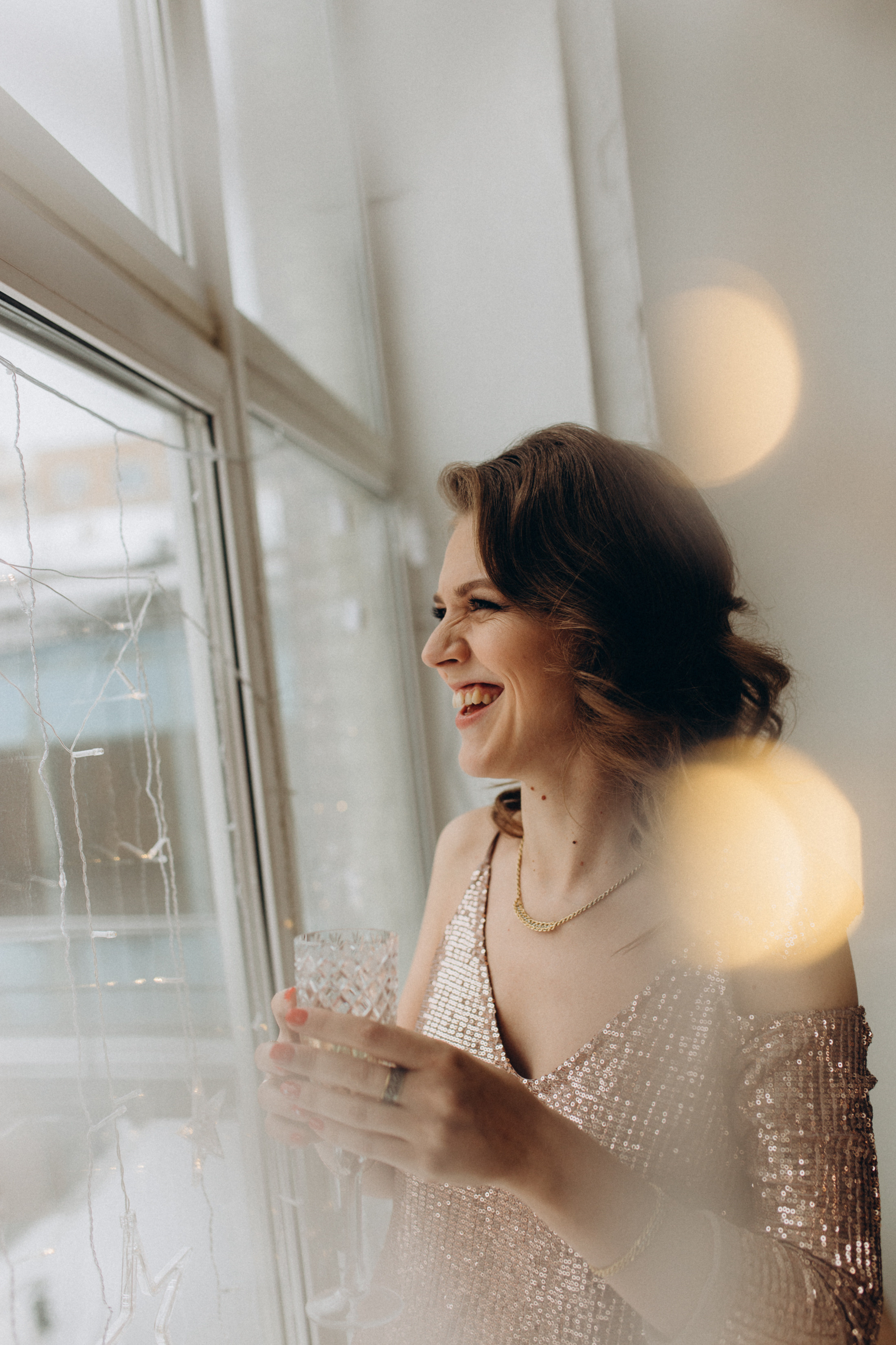 Новогодние Вера и Сережа