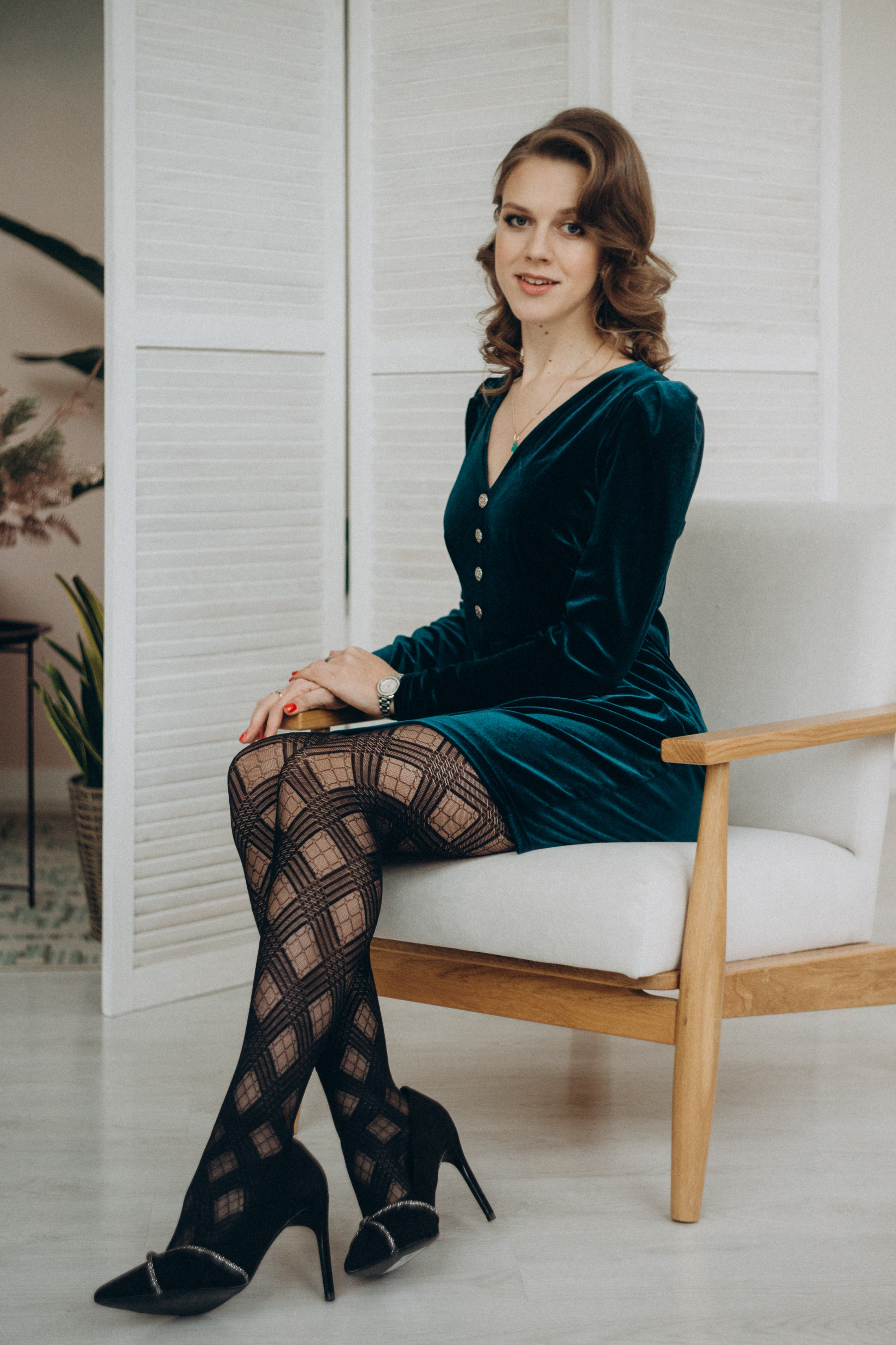 Новогодние Вера и Сережа