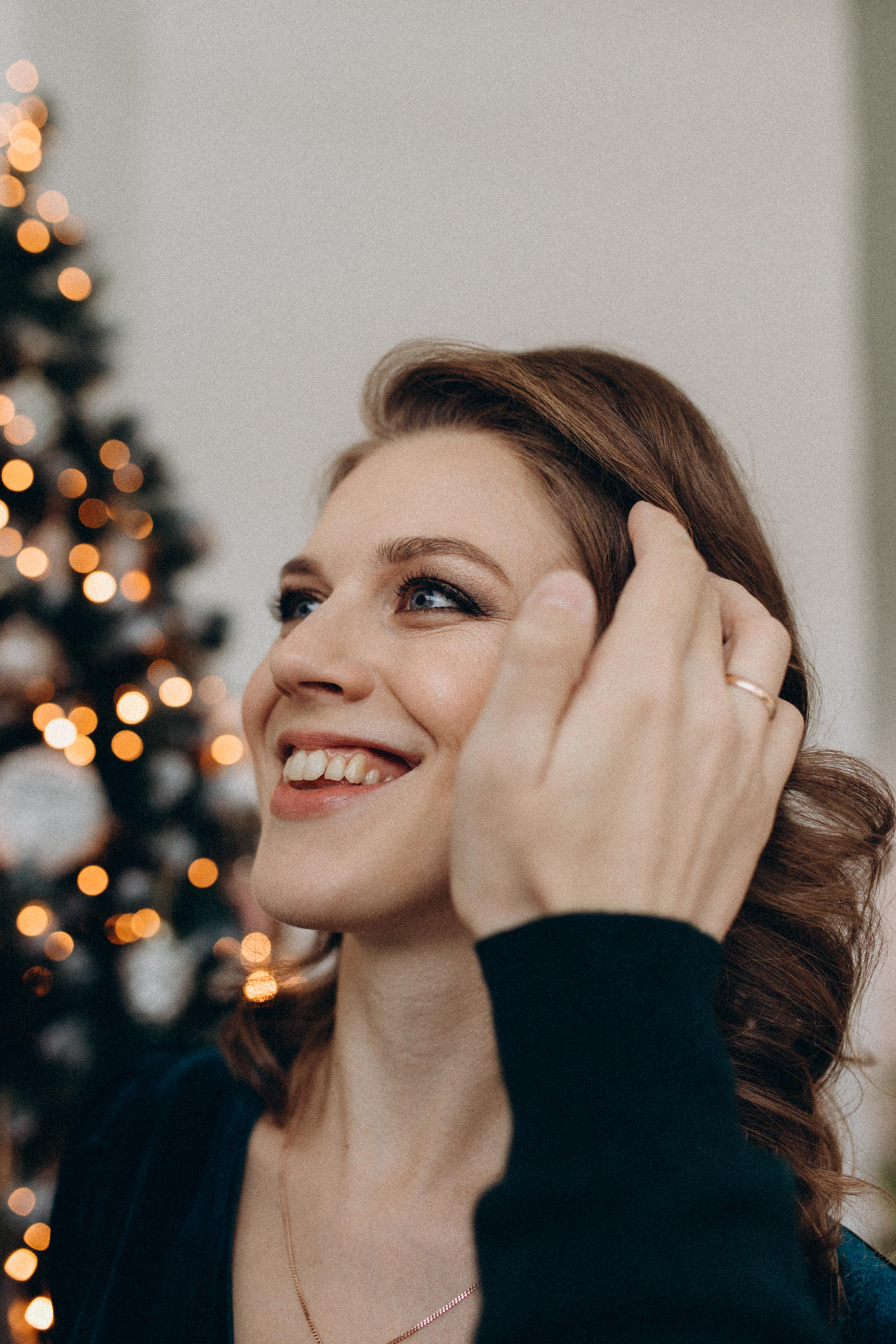 Новогодние Вера и Сережа