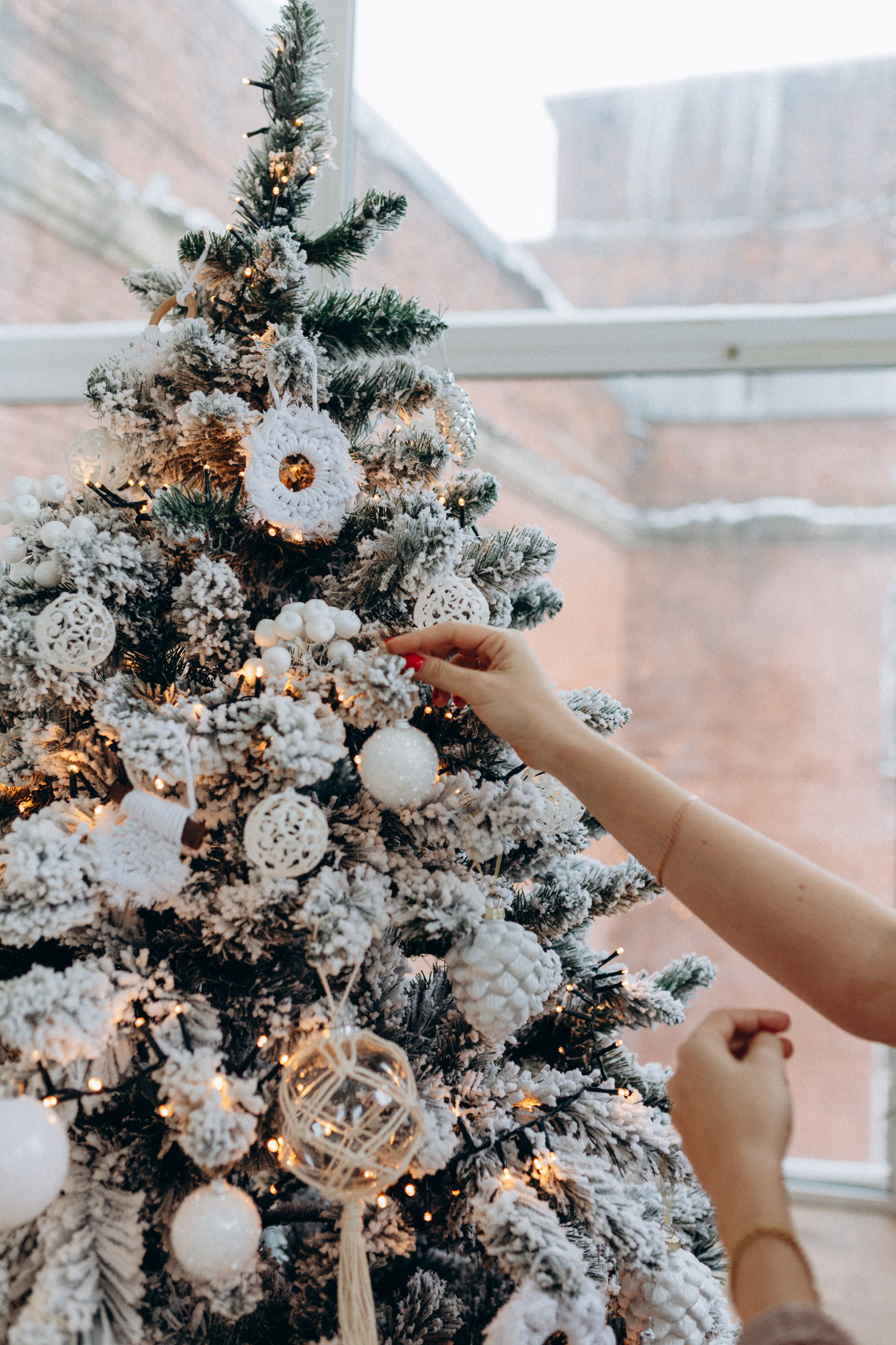 Новогодние Вера и Сережа