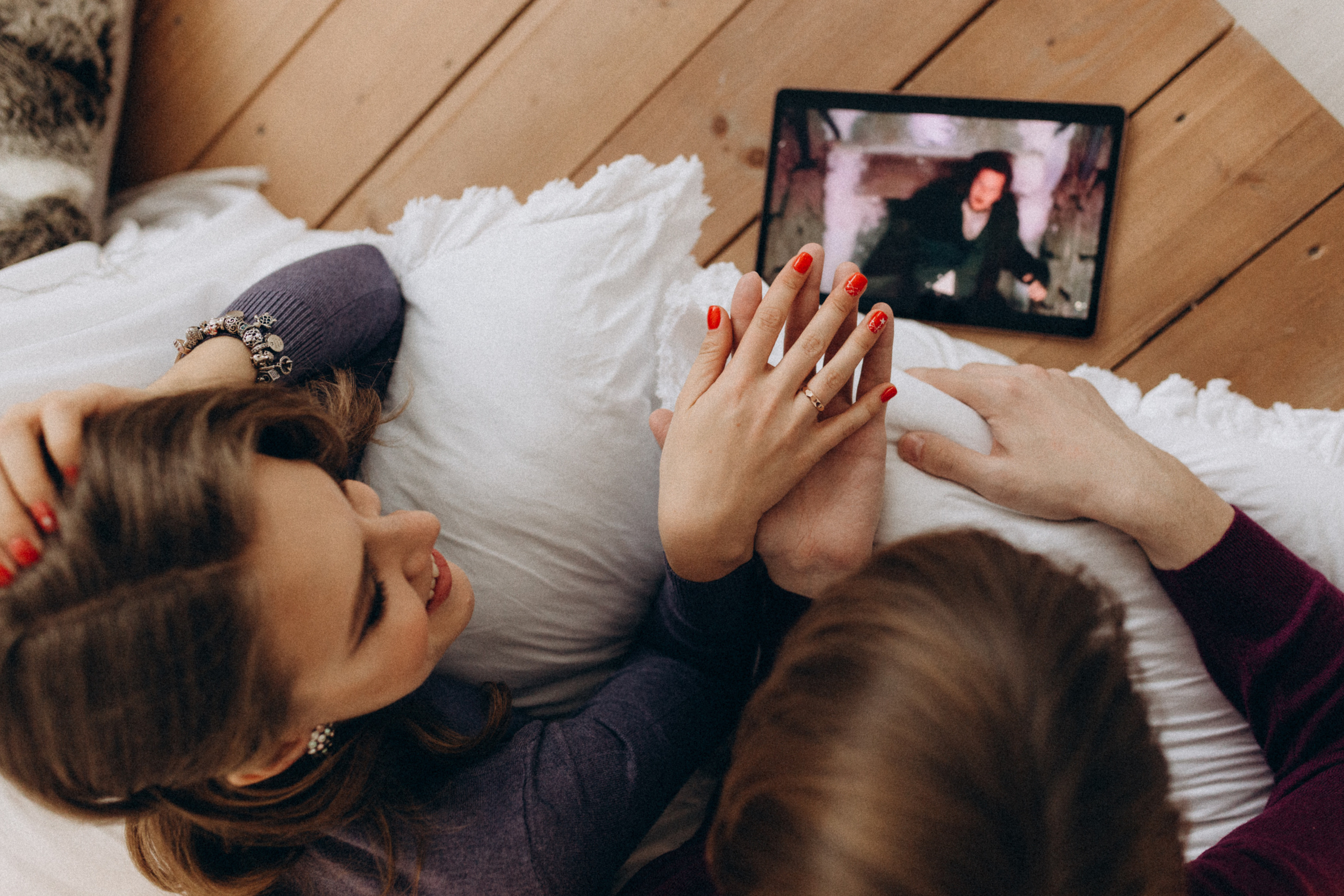 Новогодние Вера и Сережа