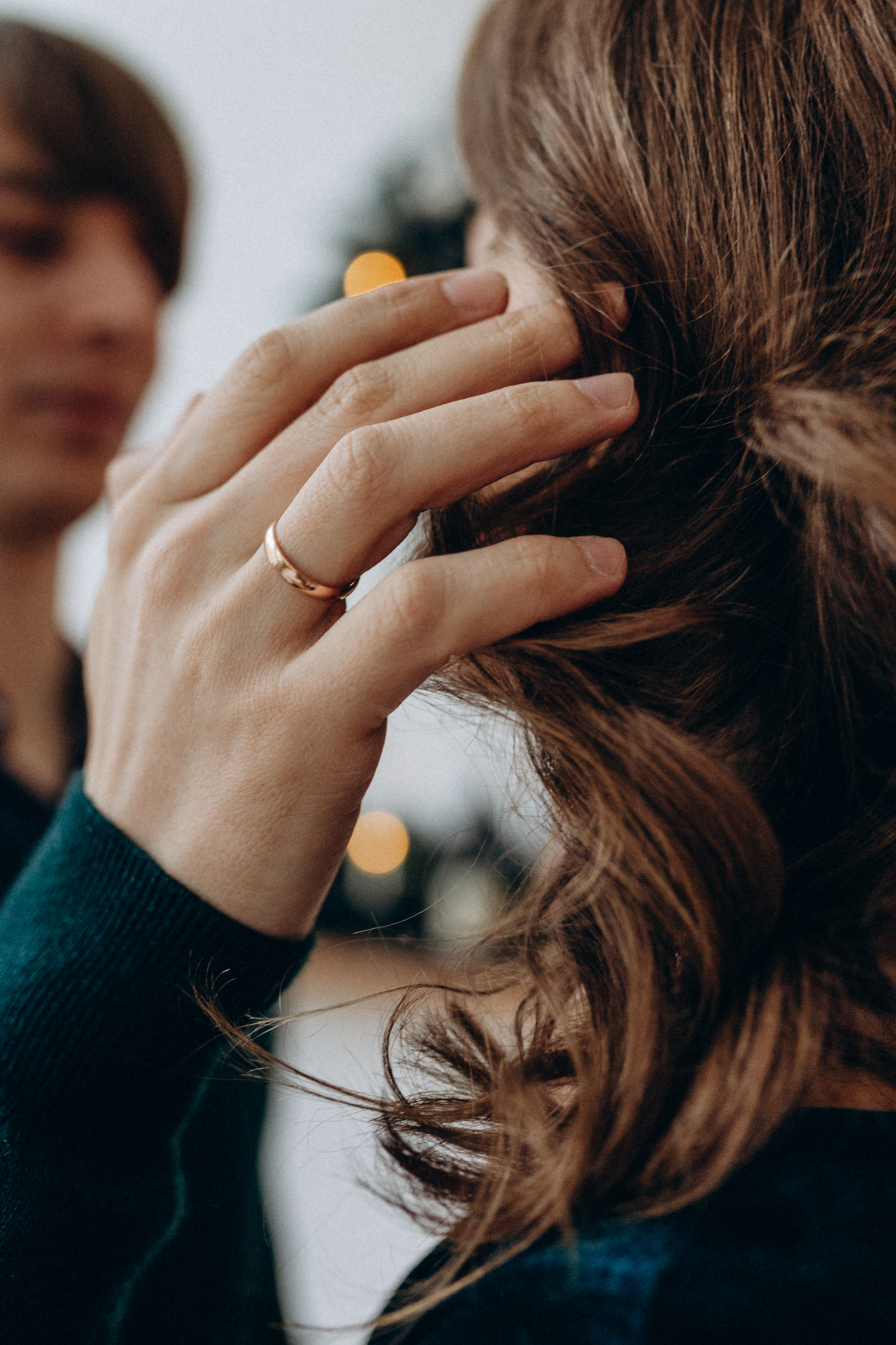 Новогодние Вера и Сережа