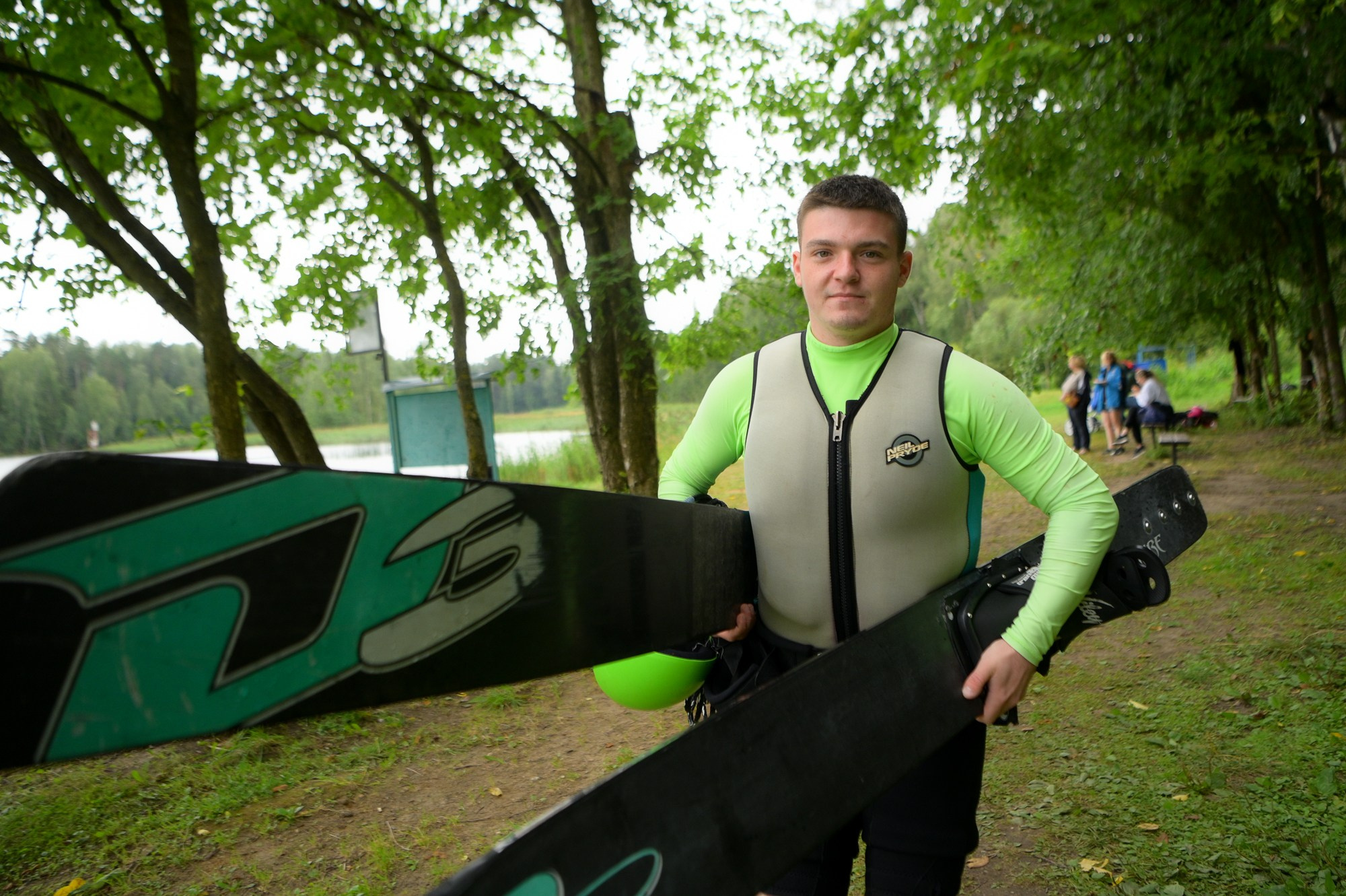 Чемпионат России по воднолыжному спорту. Елена Дружинина. Спортивный и репортажный фотограф