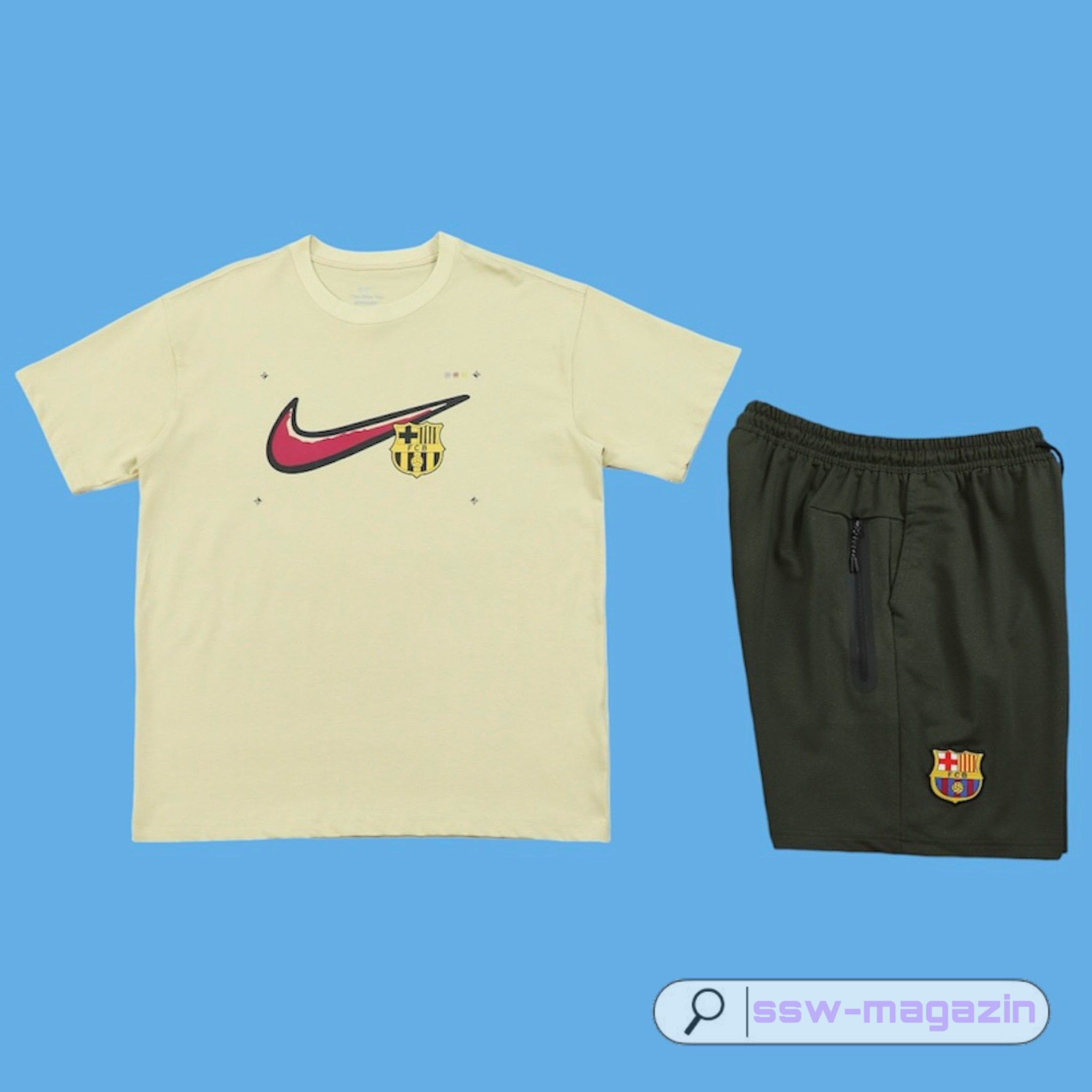 Форма Barcelona 2024-2025 из хлопка купить. Футбольный магазин — ssw_magazin