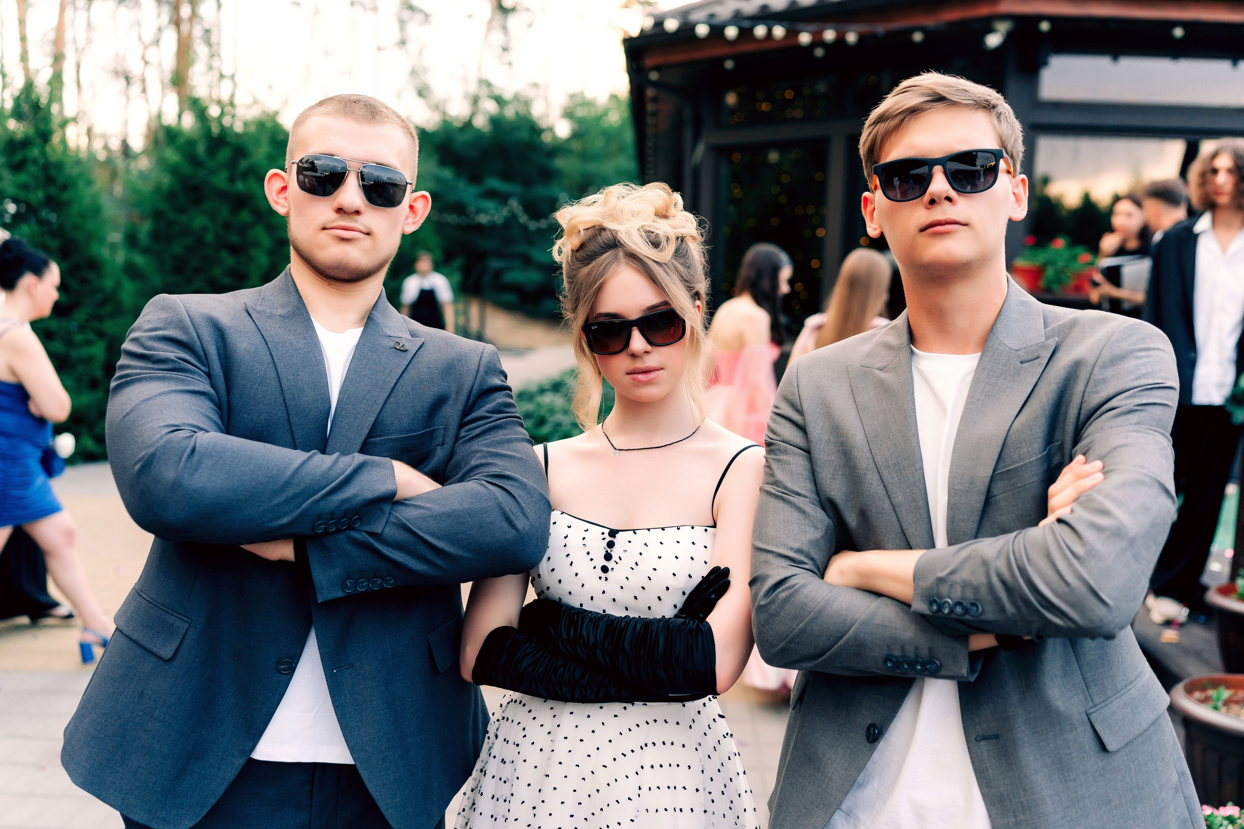 Фотосессия школьного выпусконого в Воронеже.