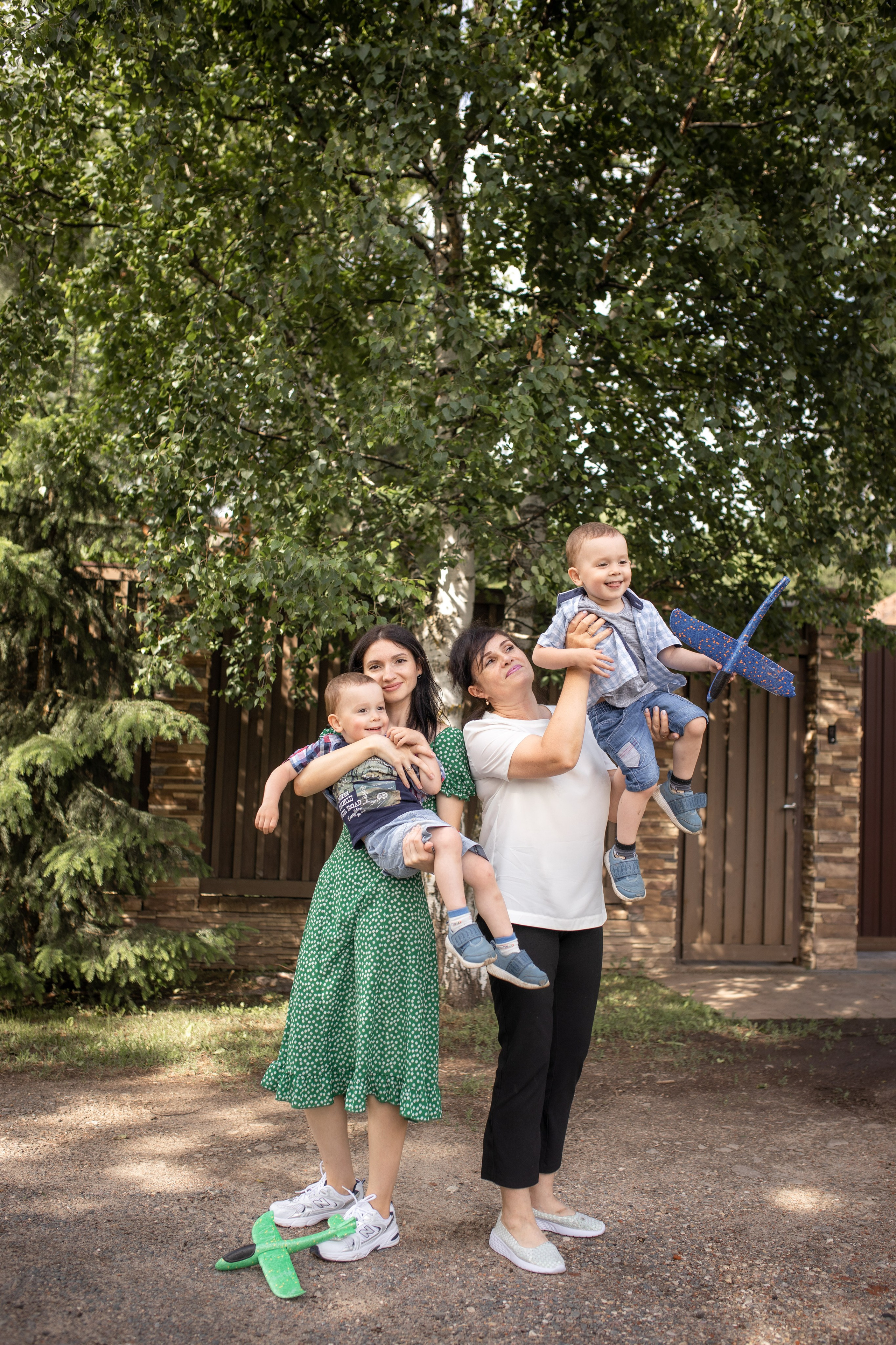 Семейная фотосессия на даче. Фотограф в Железнодорожном и Балашихе