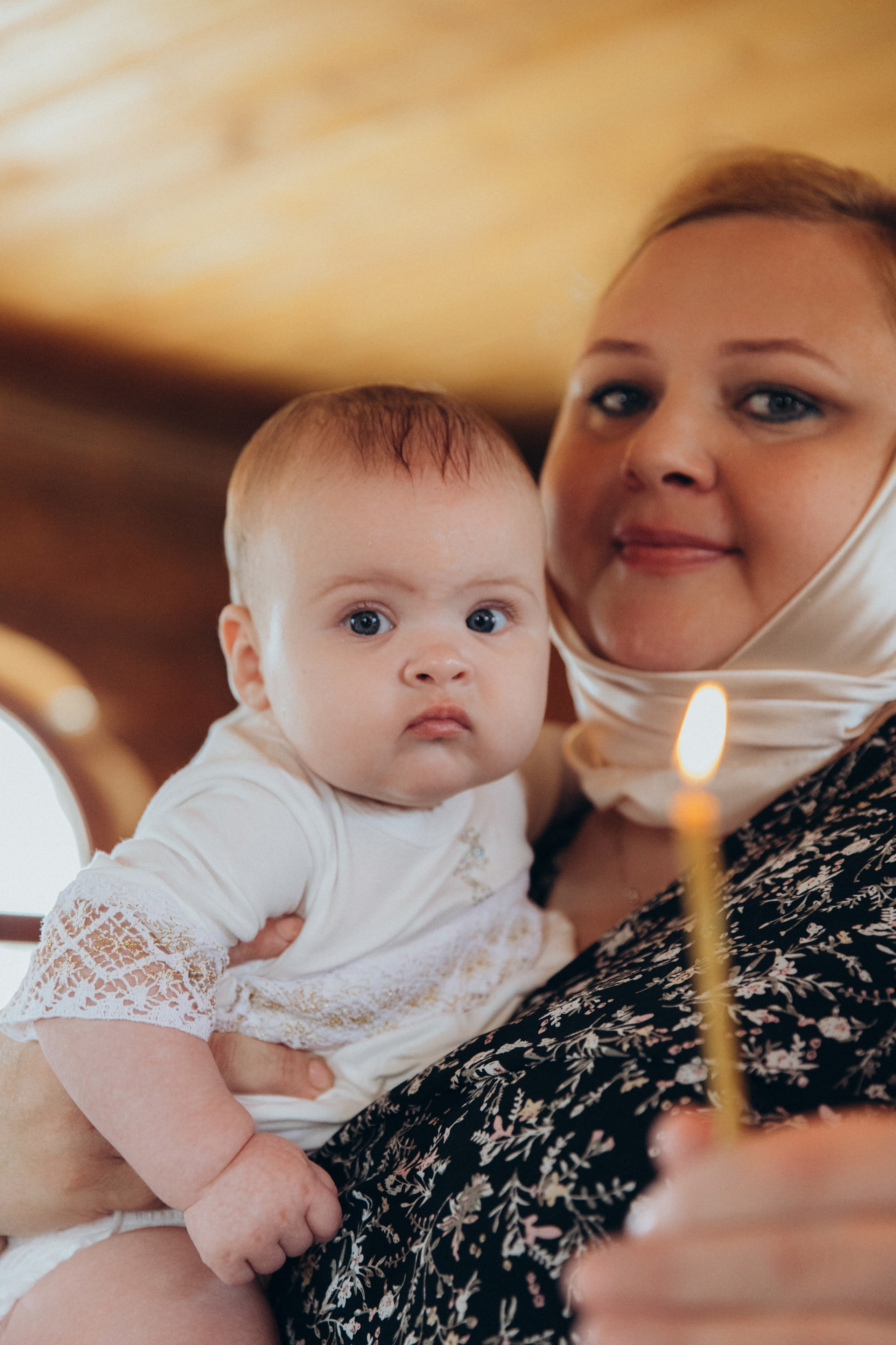 Крещение Марьяны. Фотограф на крещение в Рязани. Семейный фотограф