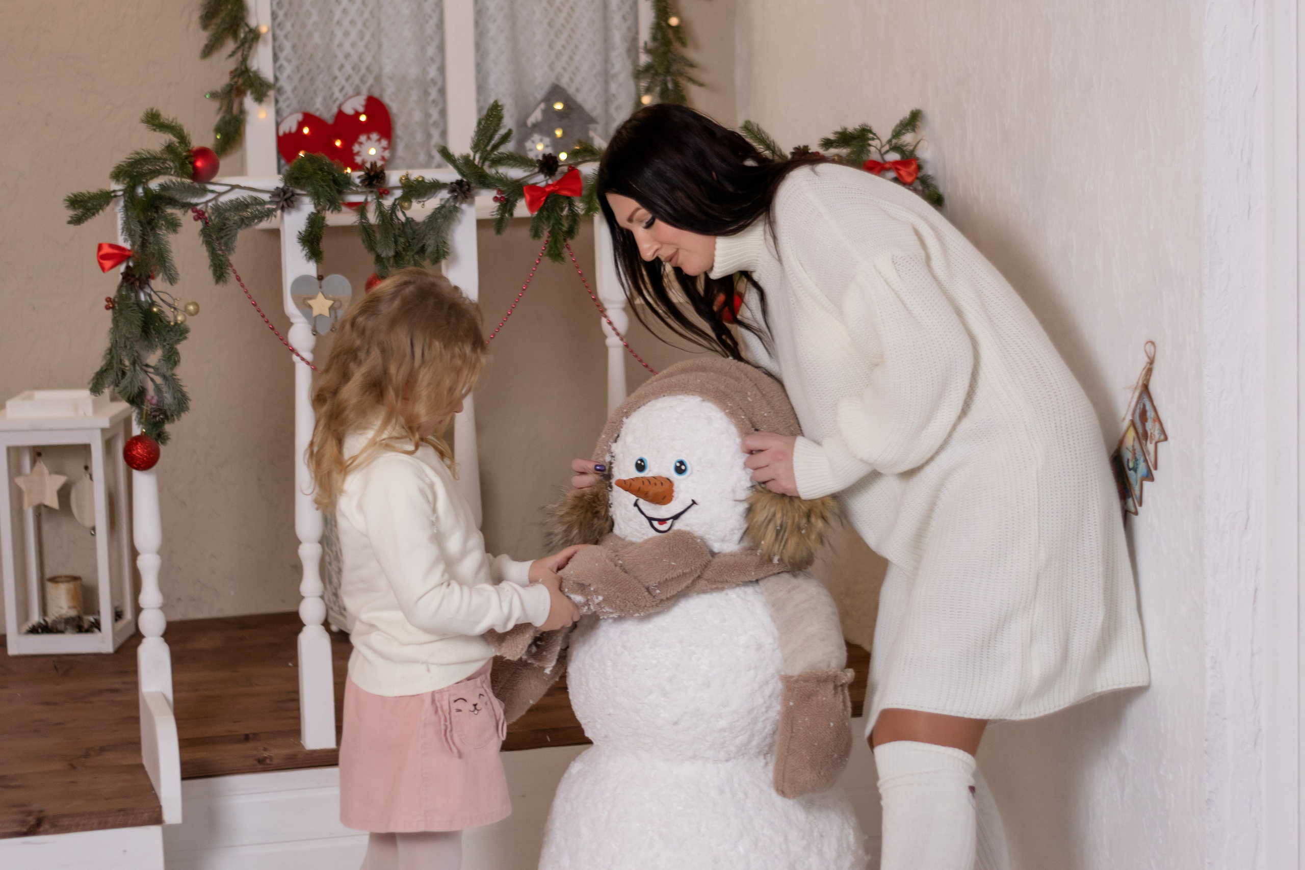 Елизавета и Арина Новогодняя. Детский и семейный фотограф Юлия Полянина