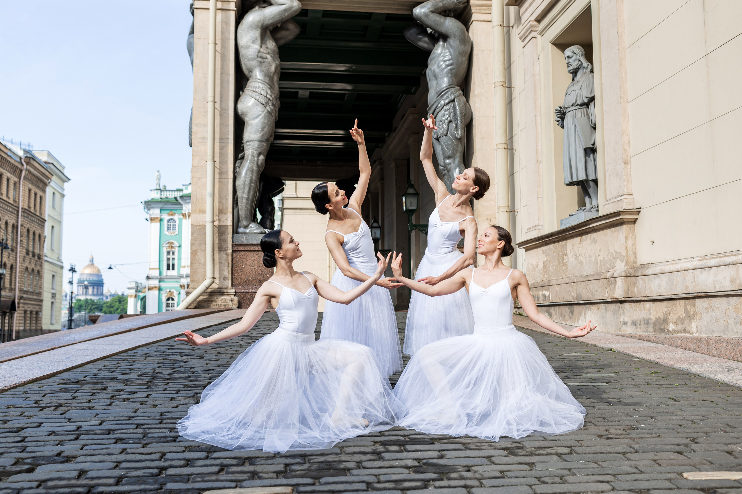 Балетная съёмка на улице. Балетный фотограф Алина Ханько — Душа Балета