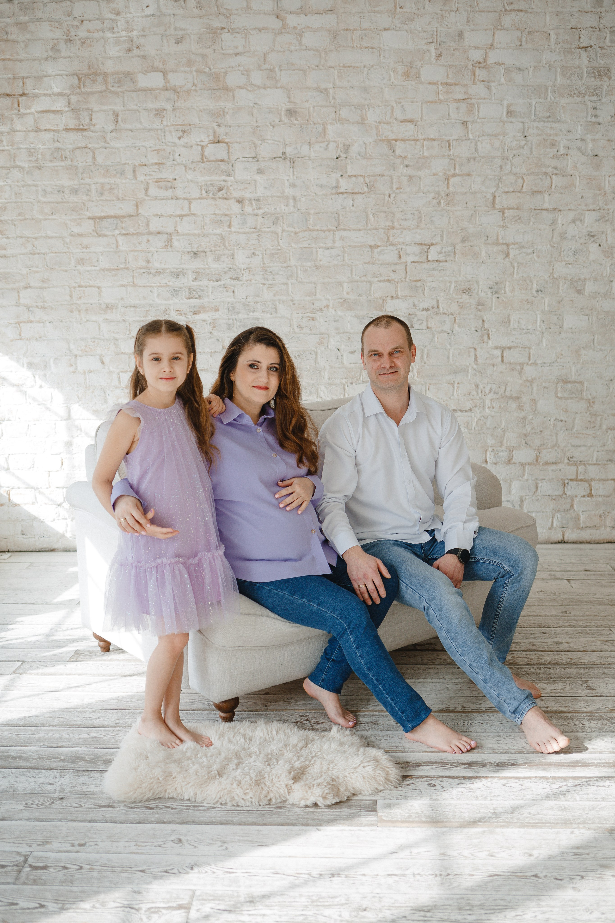 Александр, Екатерина и Василиса. Семейный фотограф Николаева Ольга