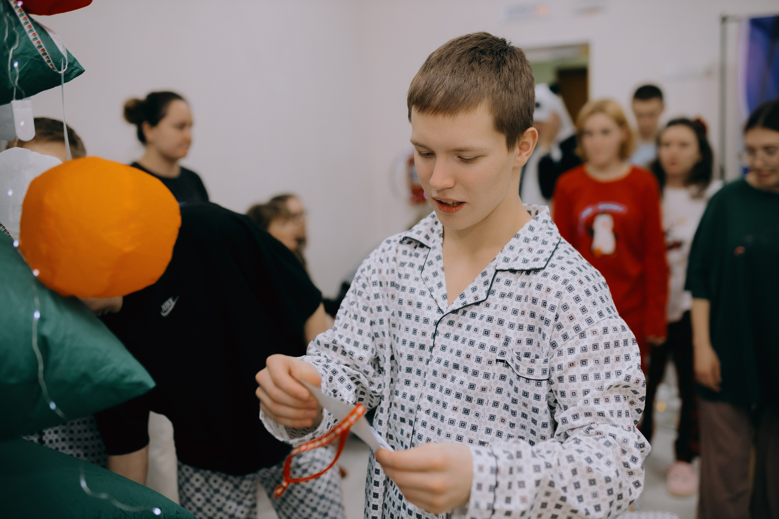 Пижамная вечеринка в школе-интернате № 5 // 27.12.2024. Денис Прохоров Фотограф в г. Магнитогорск