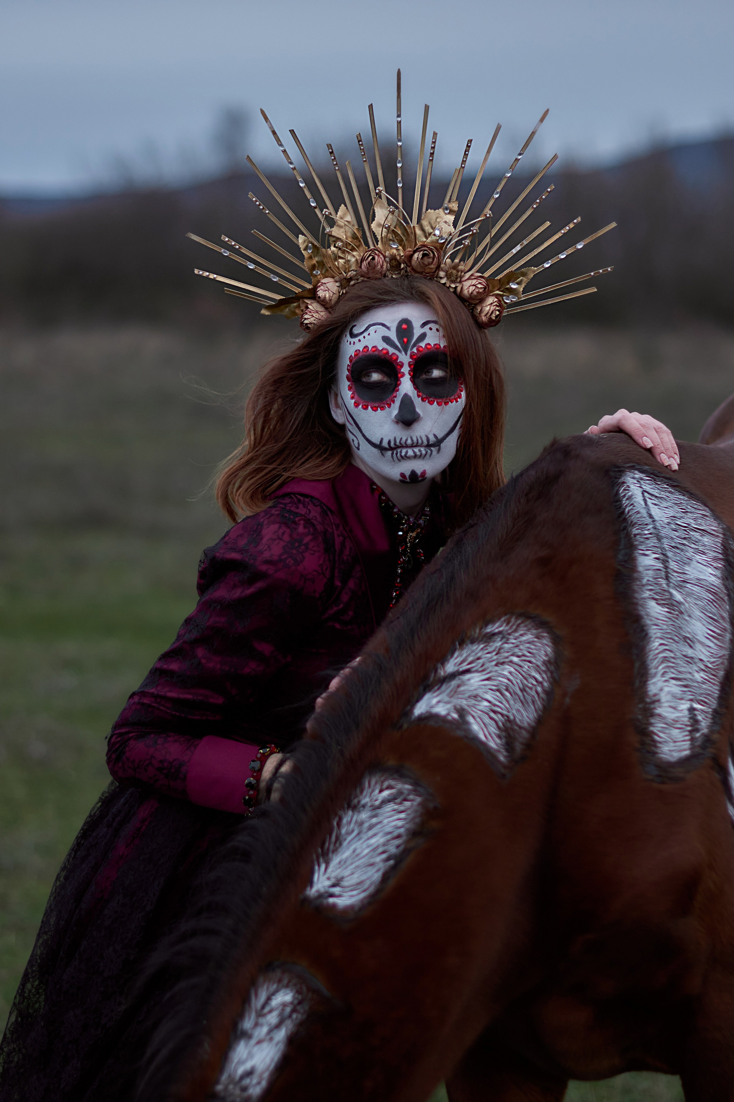 Фотосессия в стиле праздника El Día de Muertos. Фотограф в Севастополе