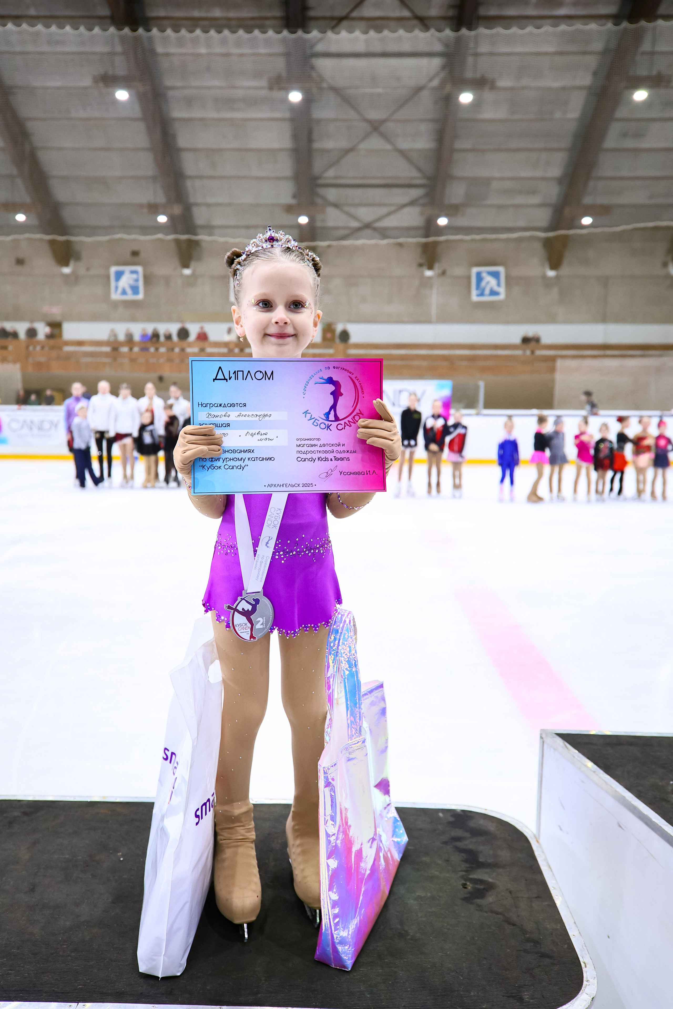 КУБОК CANDY 2025 В АРХАНГЕЛЬСКЕ НАГРАЖДЕНИЕ. ФК Фотограф в Санкт-Петербурге Наталья Понарина