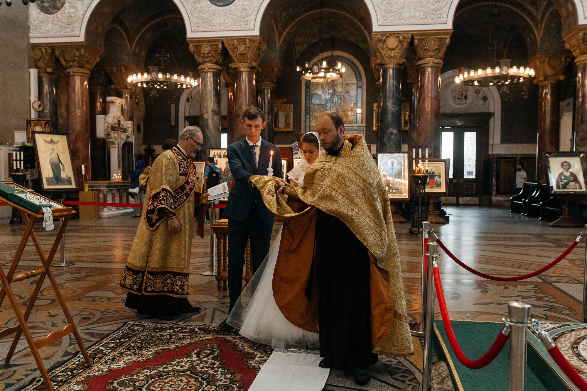 Венчание Морской Собор. Фотограф в Кронштадте и Санкт-Петербурге Анастасия Коваленко