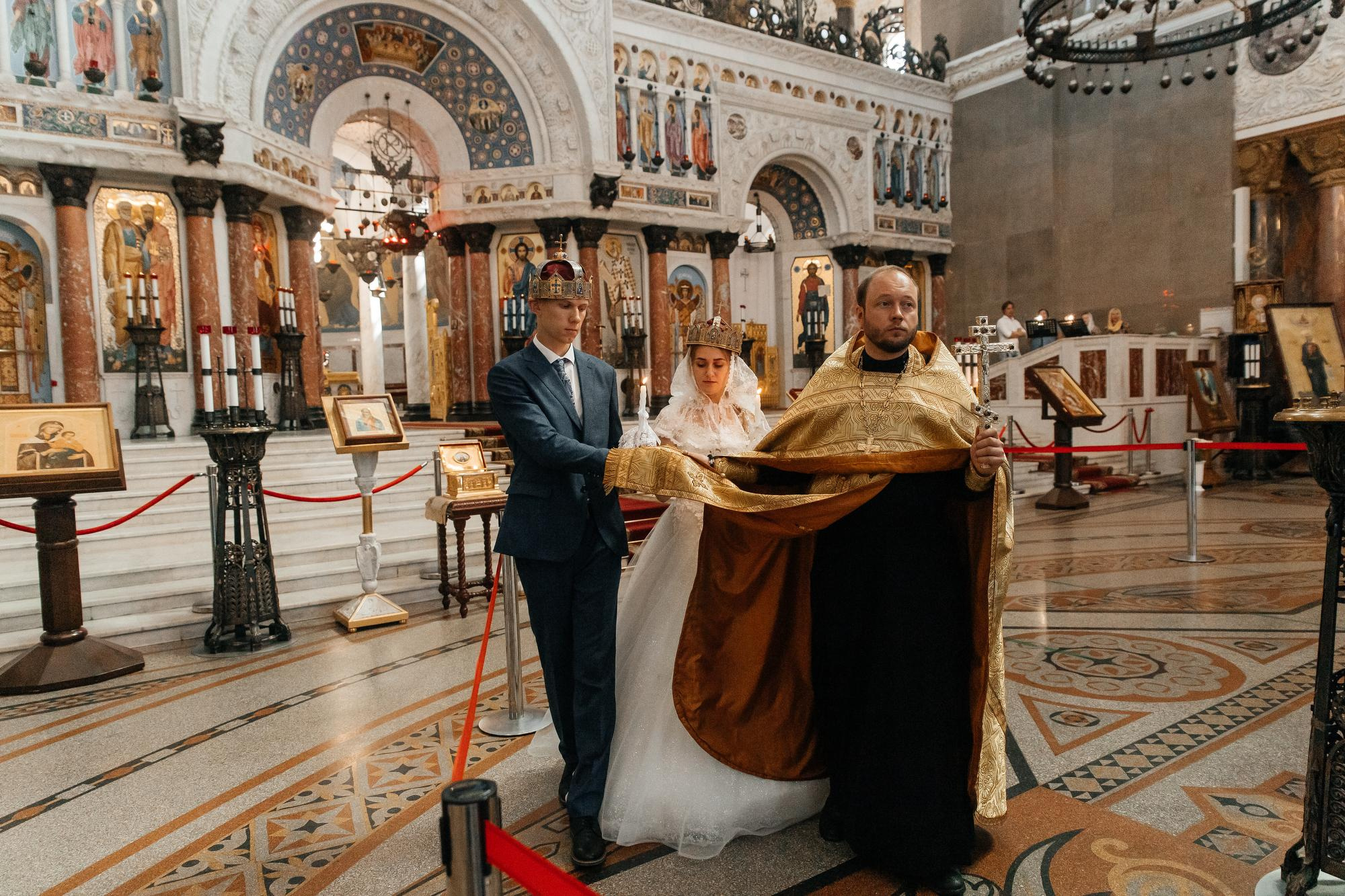 Венчание Морской Собор. Фотограф в Кронштадте и Санкт-Петербурге Анастасия Коваленко