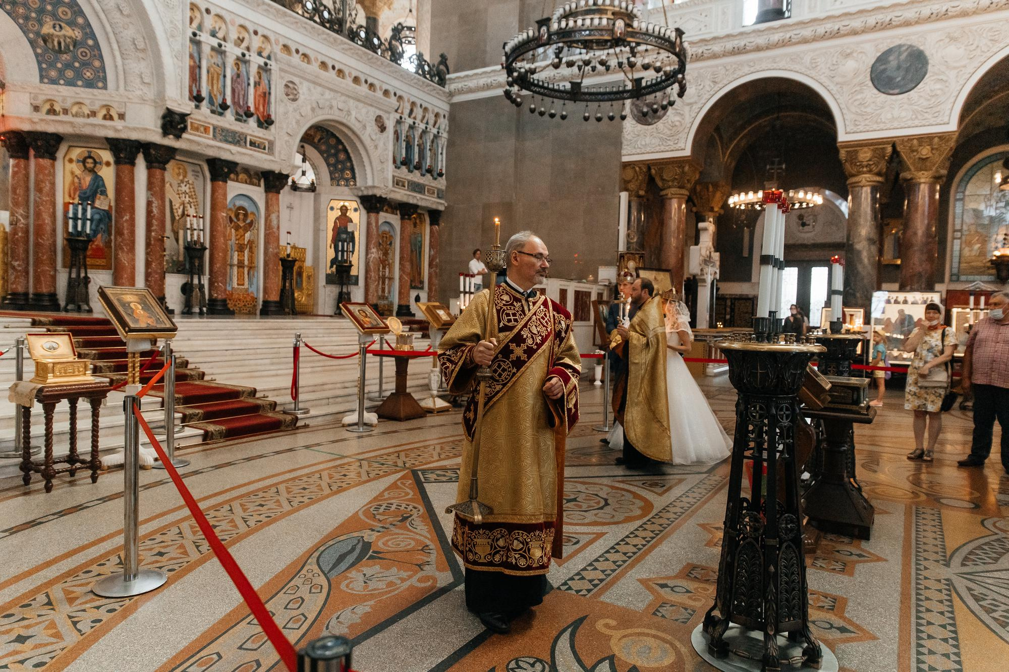 Венчание Морской Собор. Фотограф в Кронштадте и Санкт-Петербурге Анастасия Коваленко