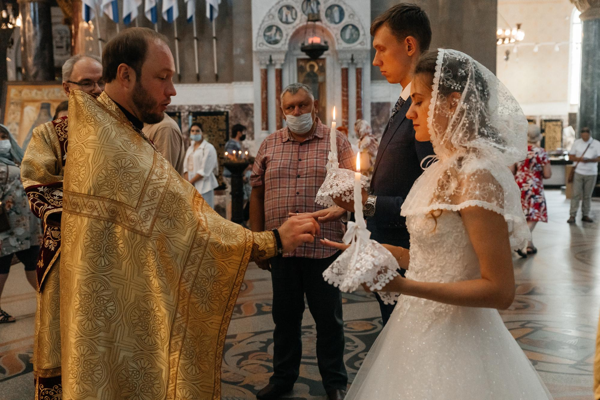 Венчание Морской Собор. Фотограф в Кронштадте и Санкт-Петербурге Анастасия Коваленко