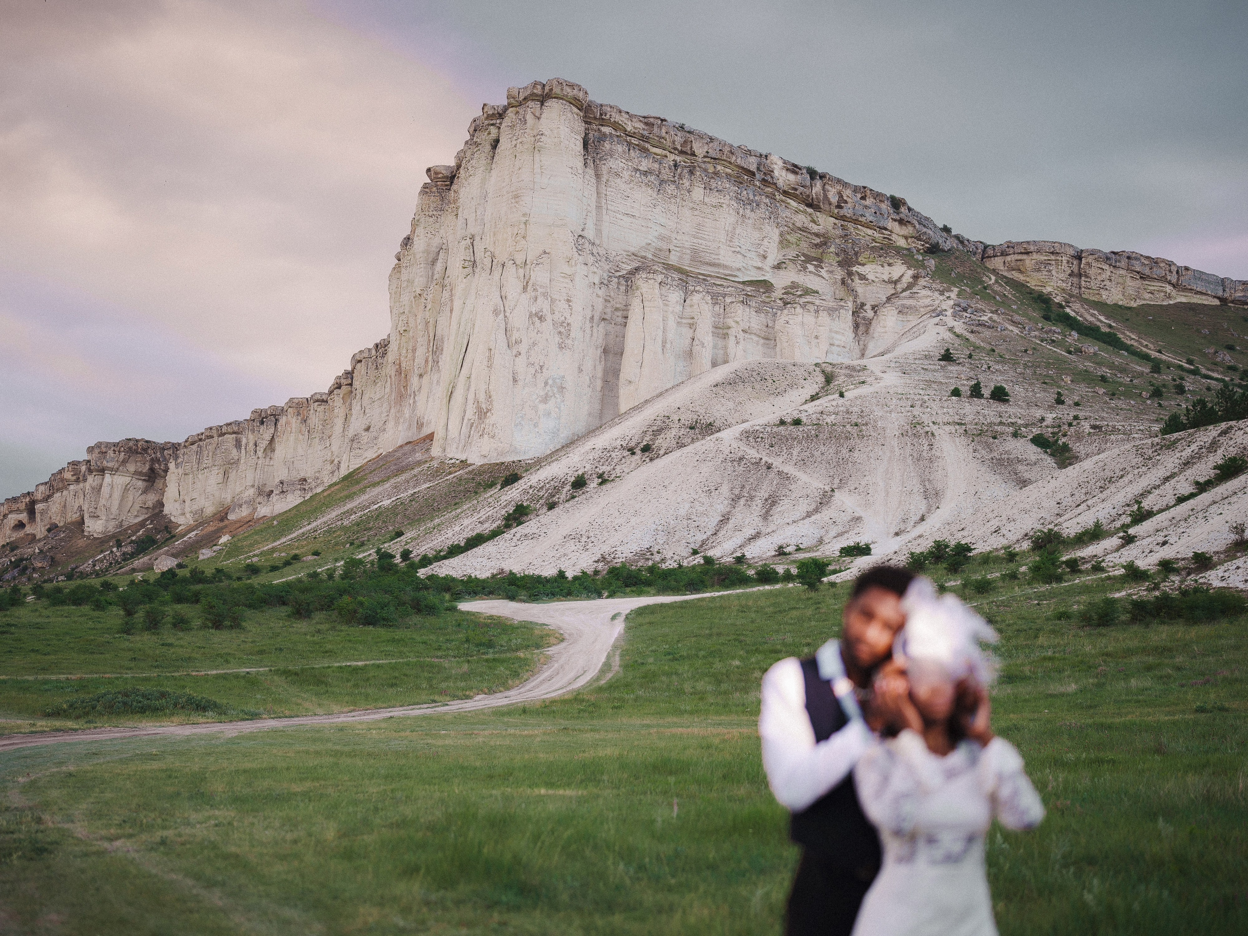 Прогулка на Белой скале. Фотограф Олег Сотник