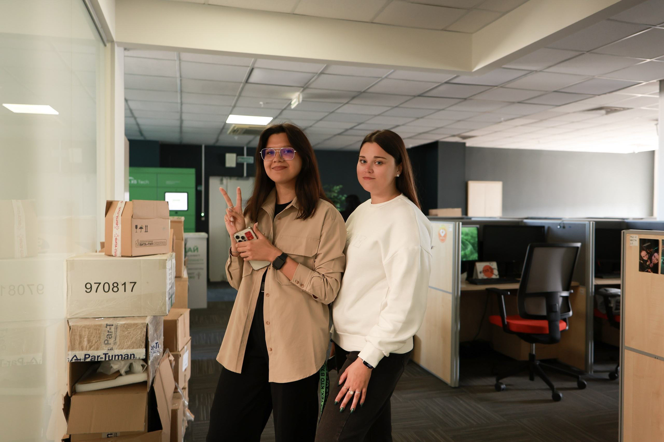 Корпоратив в офисе. Tuspukto