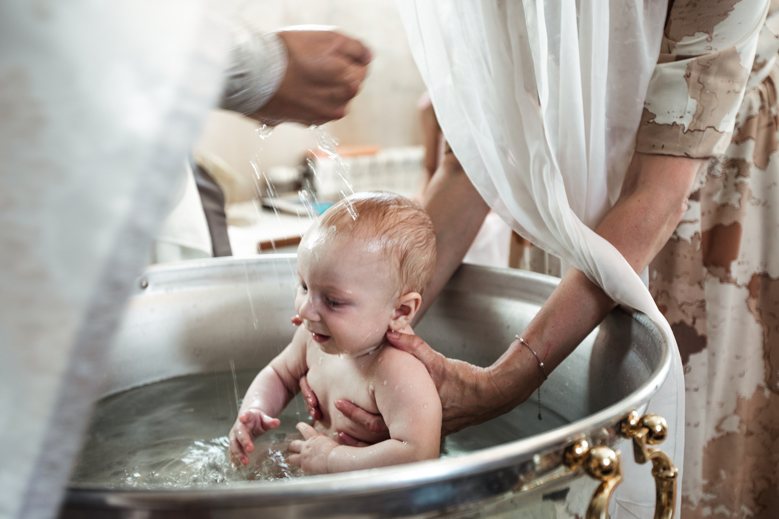 Крещение Николая в Елоховском Соборе. Фотосессии в Москве - фотограф Неонилла Ленко