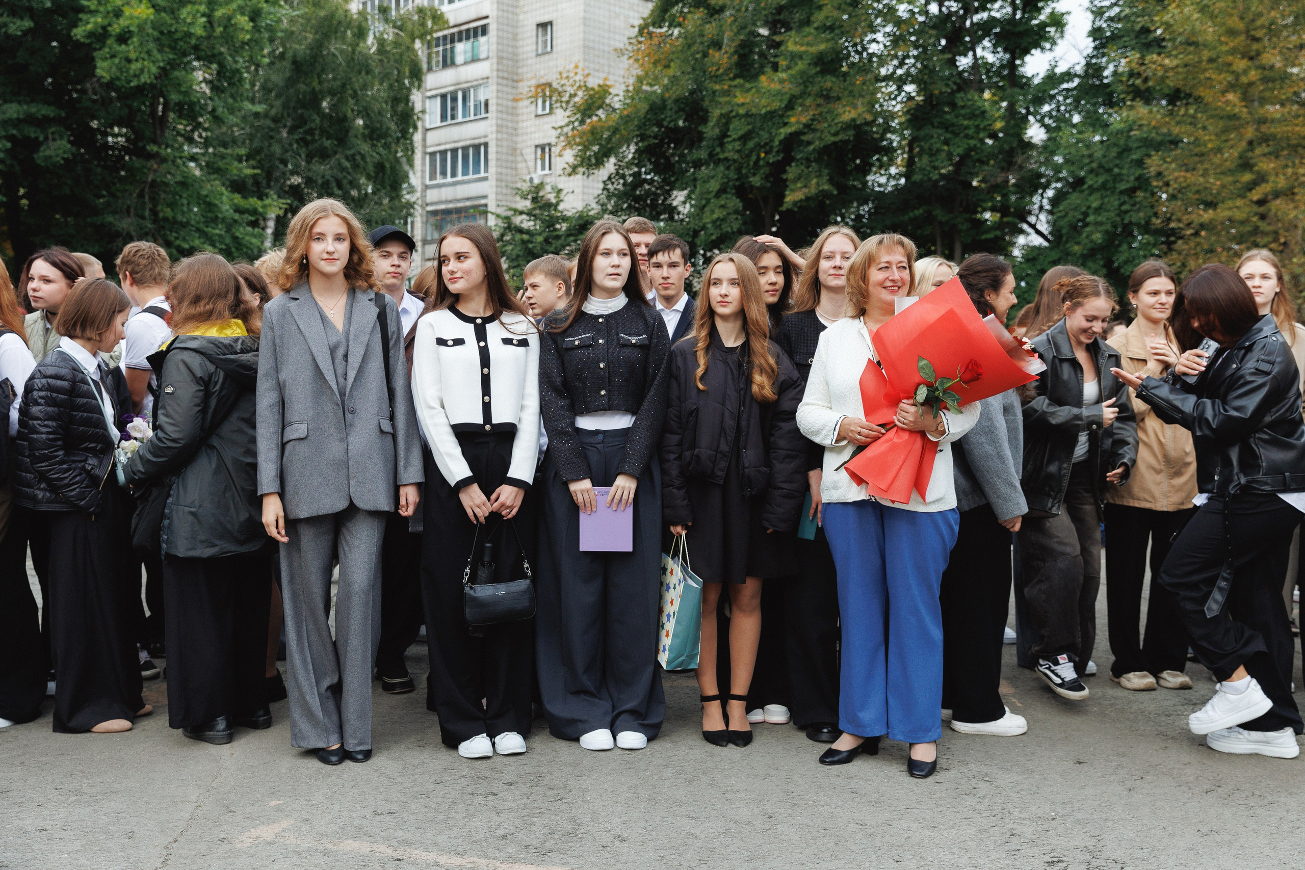 1 сентября лицей № 28. Фотомастерская Воробьевых