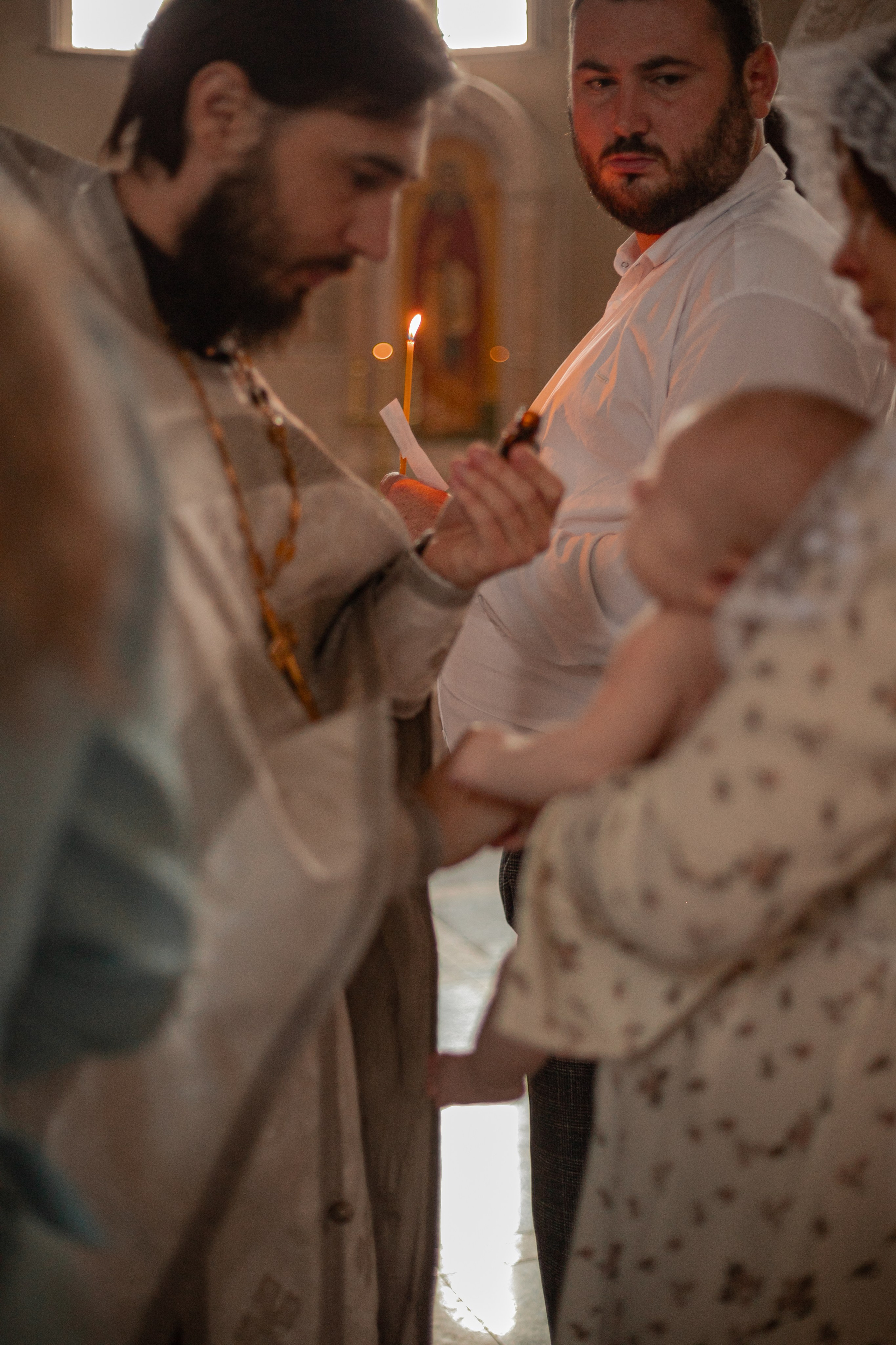 Таинство крещения. Фотограф Неверова Катерина