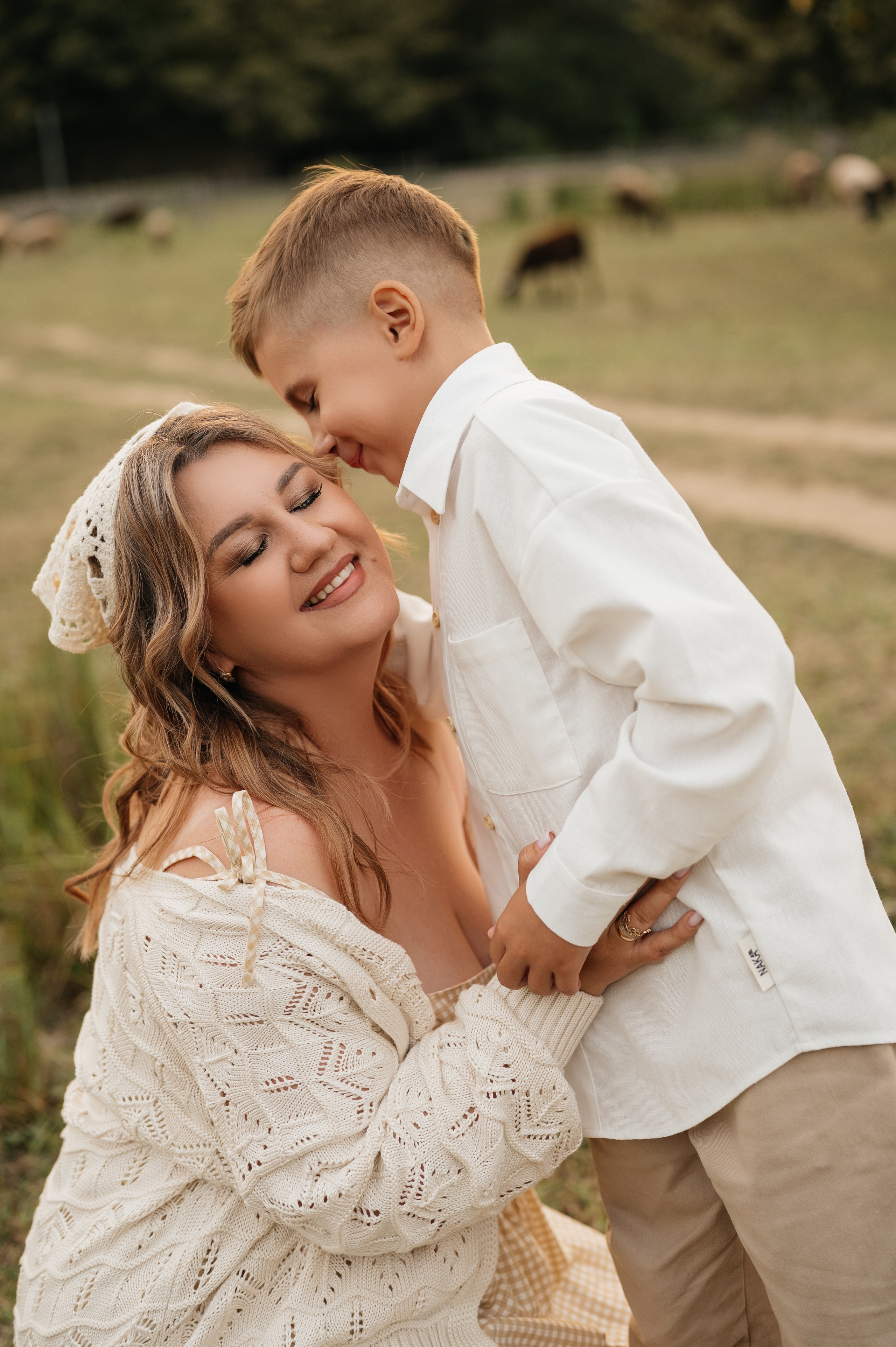 Семейная фотосессия на ферме. Свадебный и семейный фотограф в Краснодаре Алина Мельник