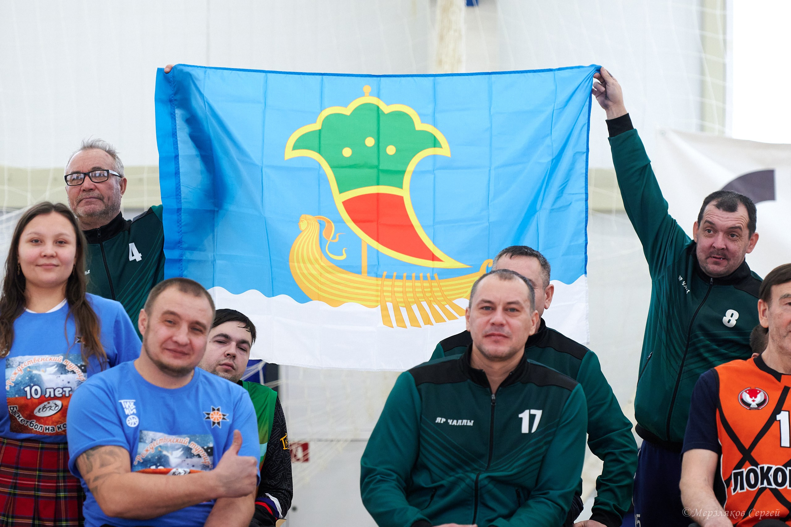 X традиционный Рождественский турнир по баскетболу на колясках. Ижевск. Спортивный репортажный фотограф в Ижевске Сергей Мерзляков