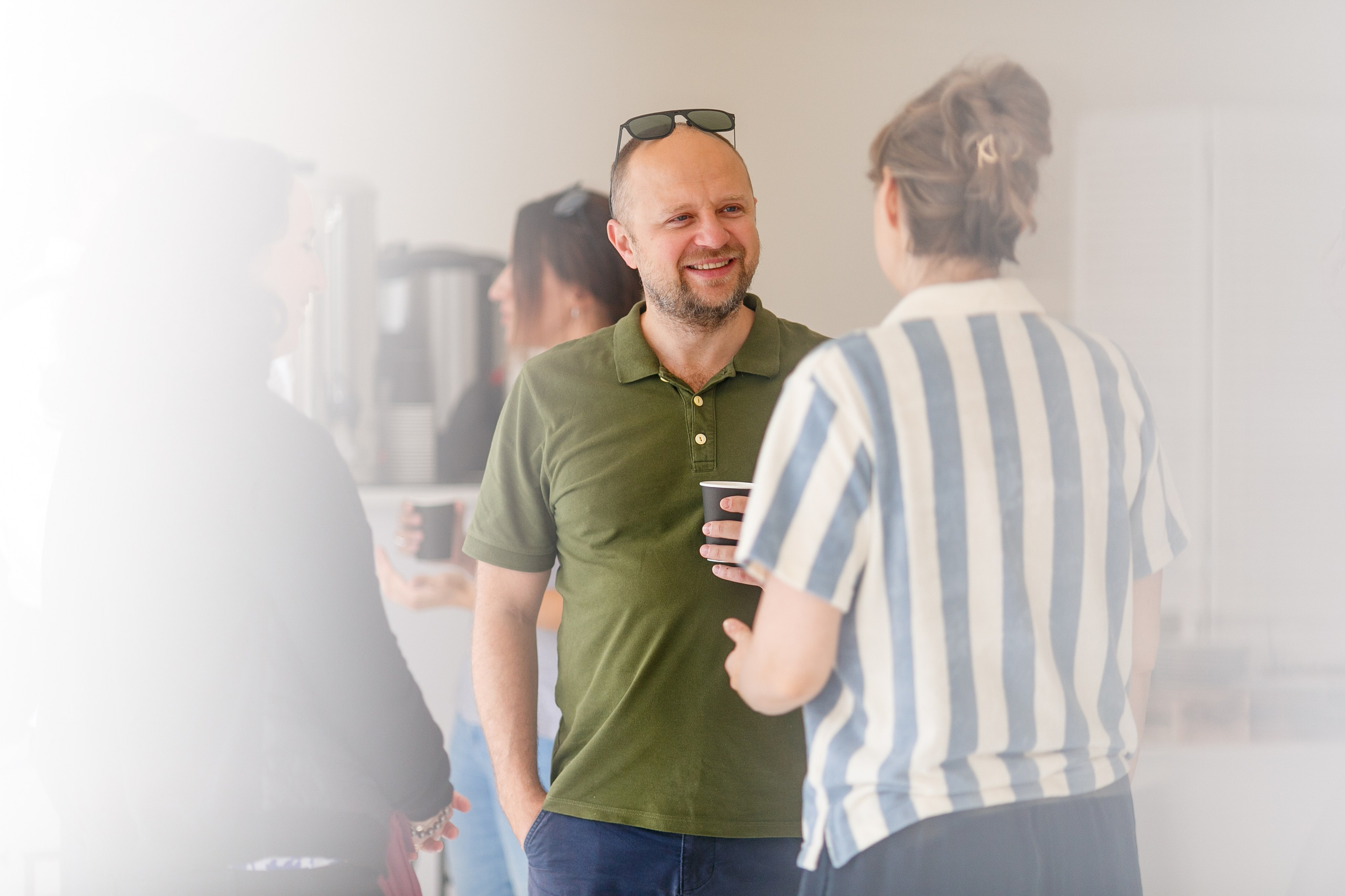 Выездной коучинг на берегу Строгинской поймы. Репортажный фотограф Борис Геер