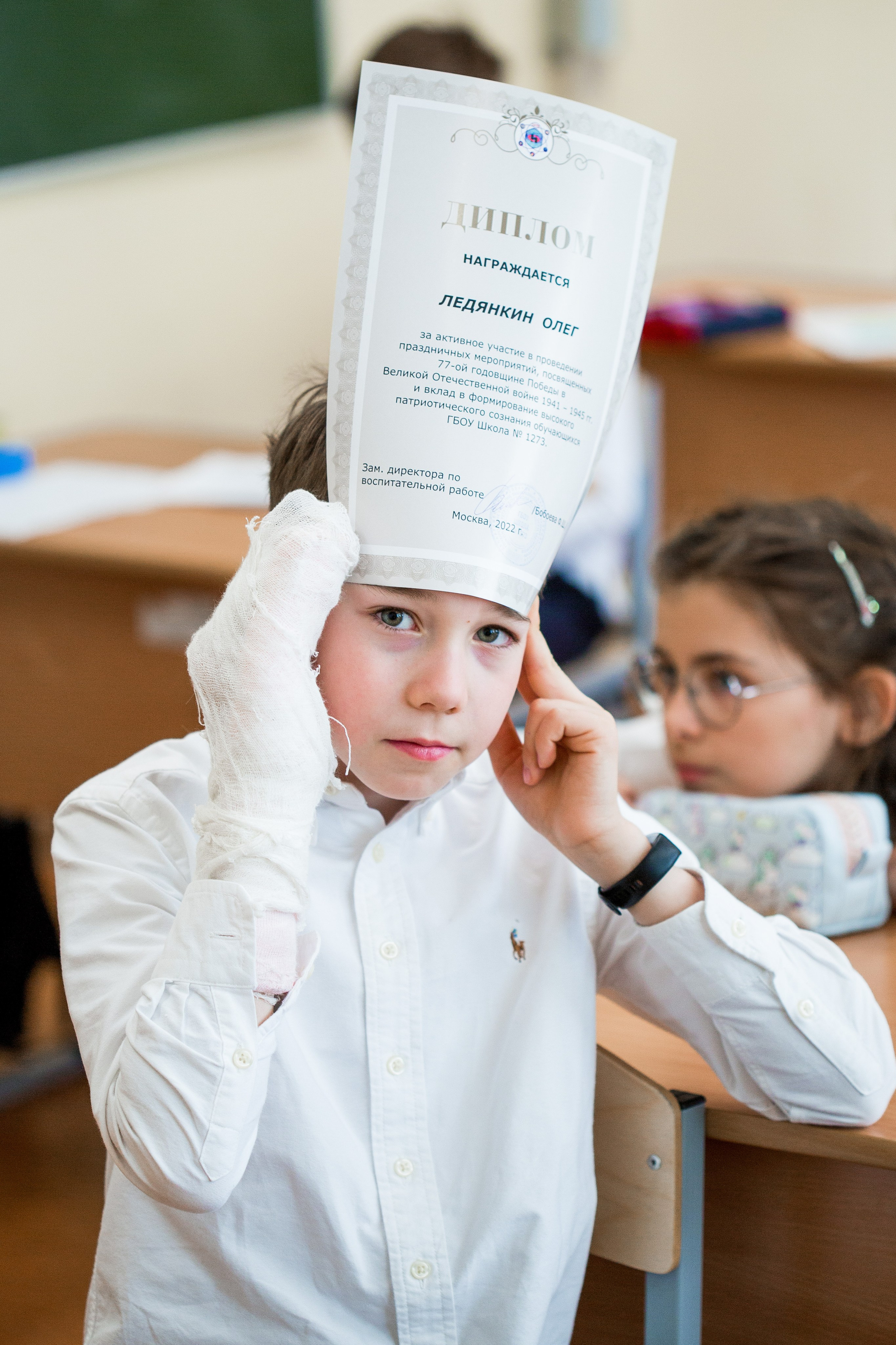 Школьная фотосъемка 3 класса. Репортажный фотограф Борис Геер