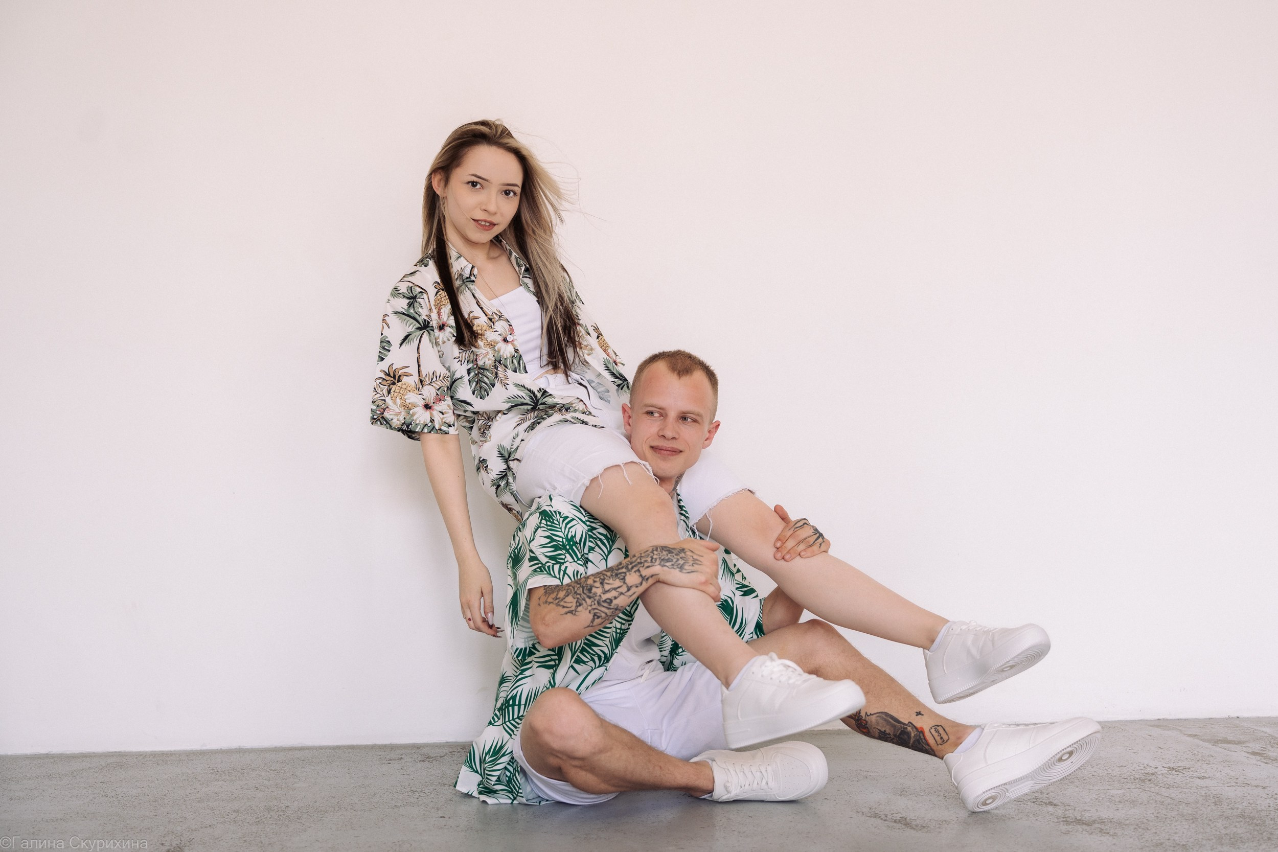 Парная фотосессия, love story в студии
