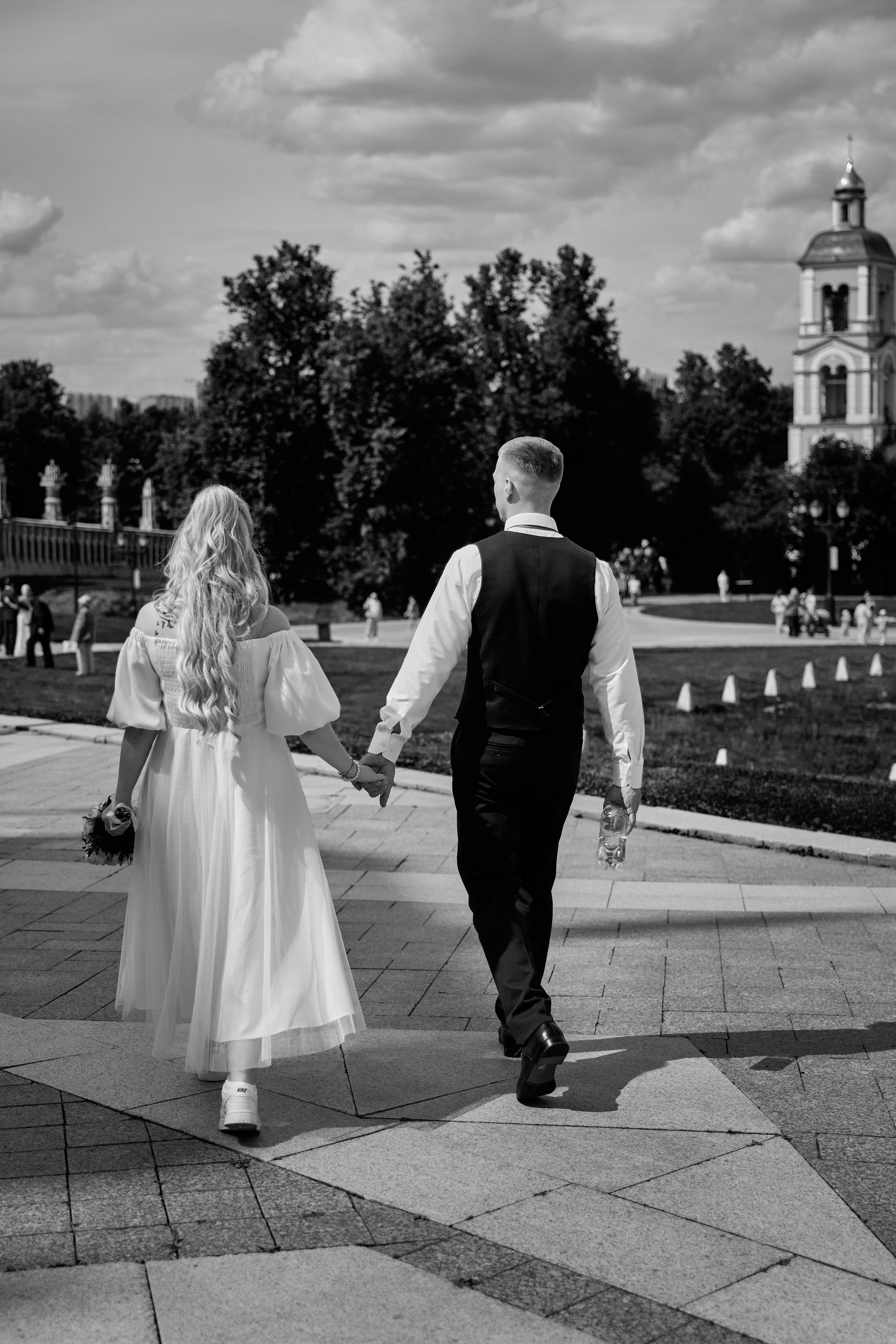 Свадебная фотосессия в Царицыно