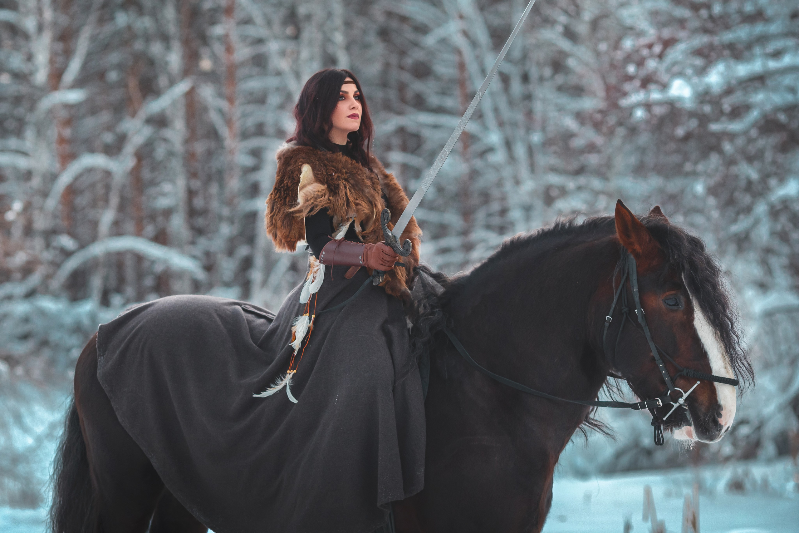 Регина и Малыш. Анна Молчанова конный фотограф в Тюмени | фотосессии с лошадьми Тюмень