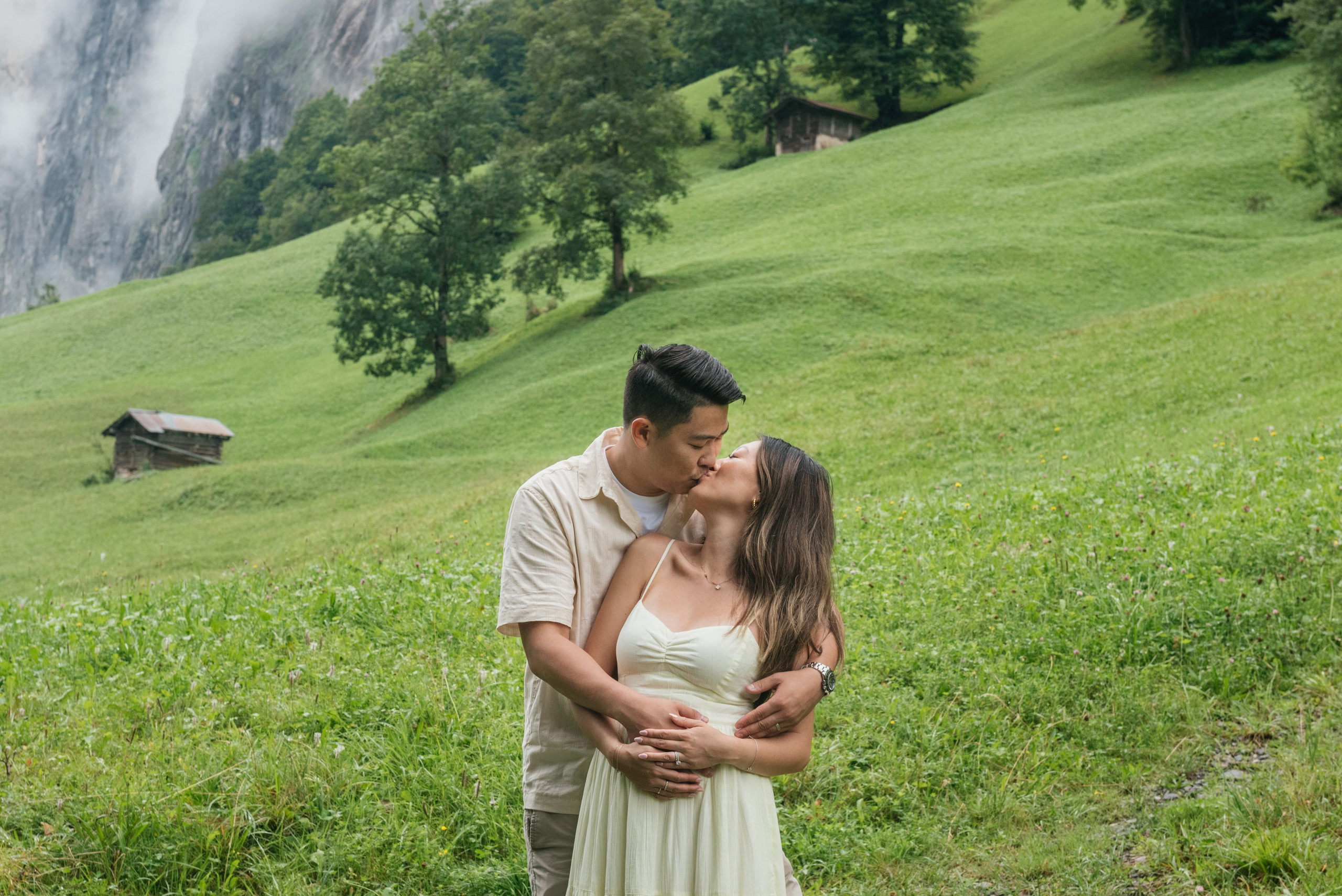Peggy and Michael (pregnancy). Photographer in Switzerland and Europe Anna Alekseenko