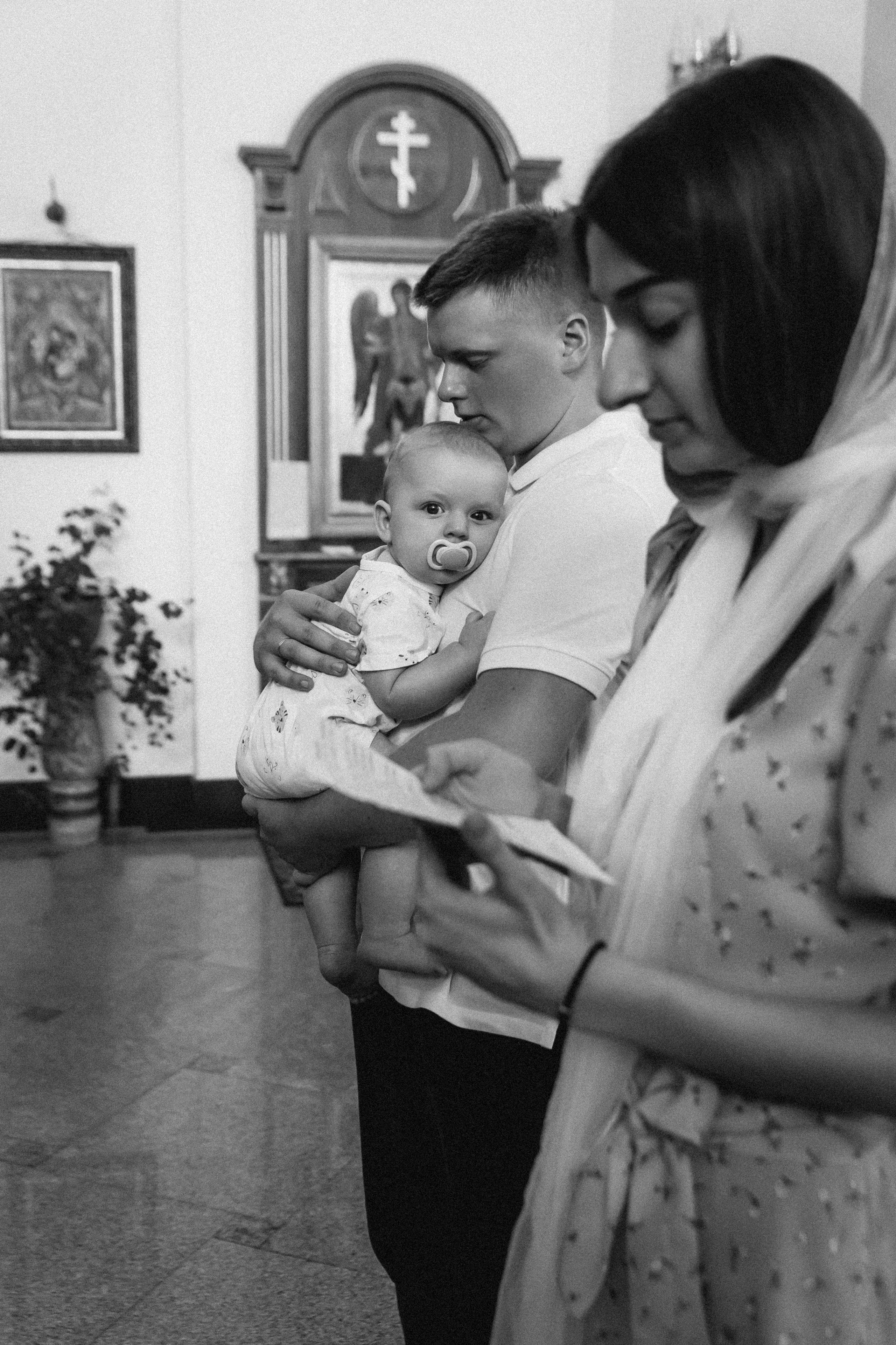 Крещение Роберта. Семейный фотограф Минск Усова Ольга