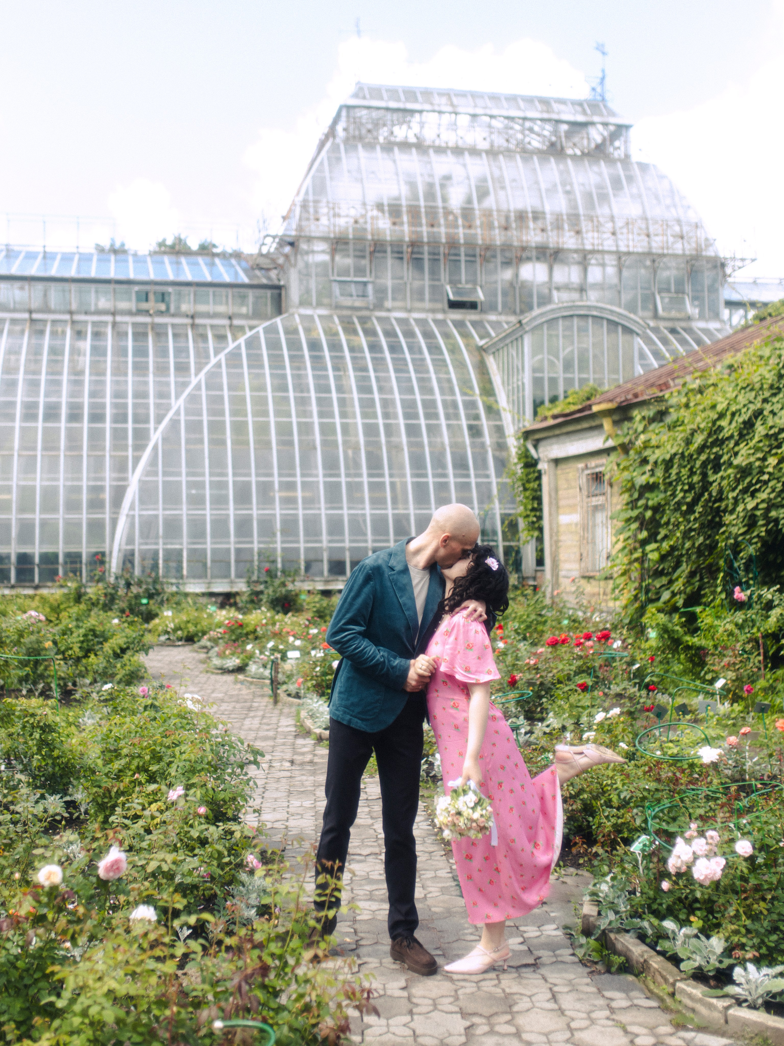 Загс Петроградки + ботанический сад. Фотограф СПБ Засорина Юлия