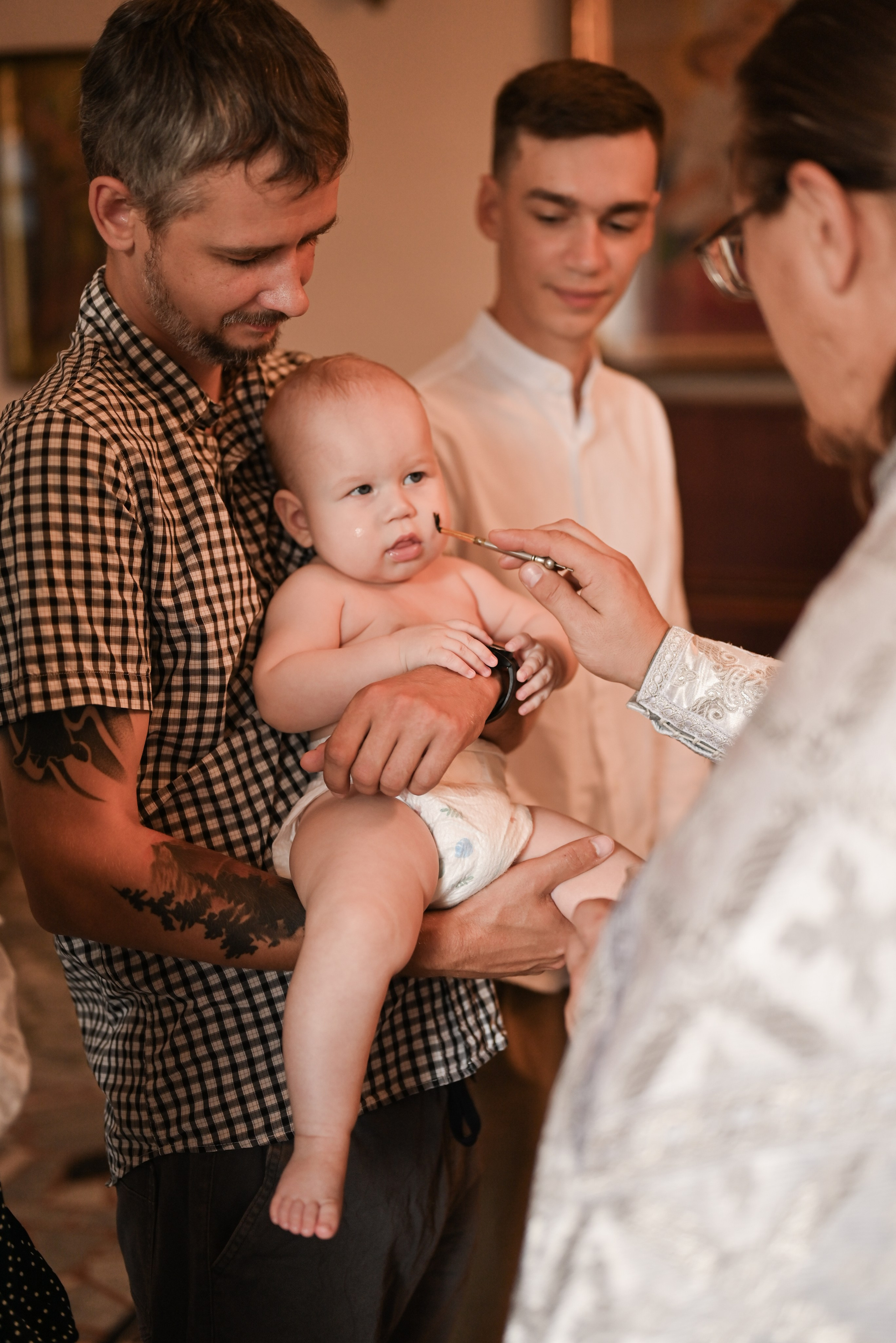 Крещение Гордея. Свадебный и семейный фотограф в Уфе Александров Максим