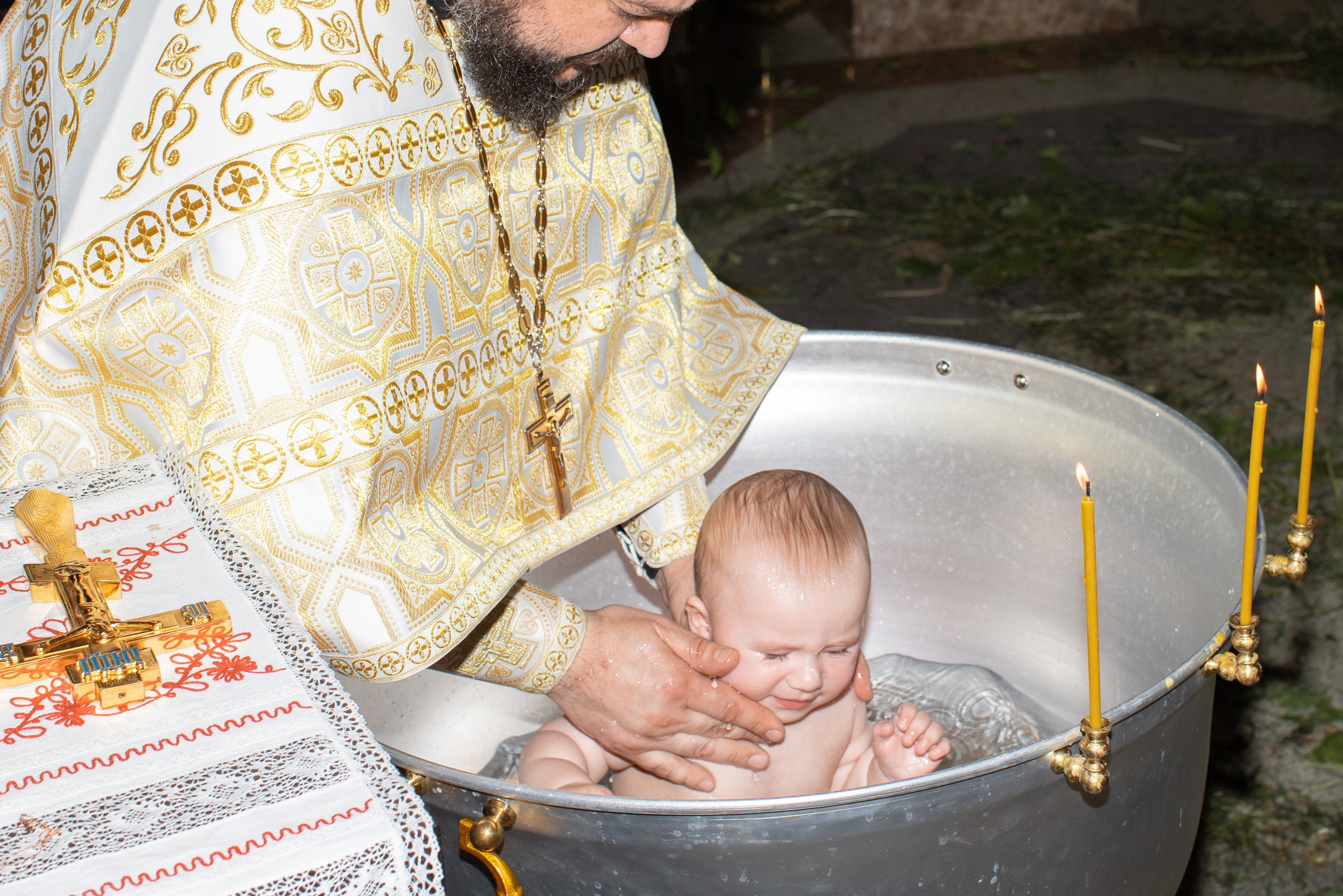 Таинство Крещения. Фотограф Лиана Артемова в Пензе
