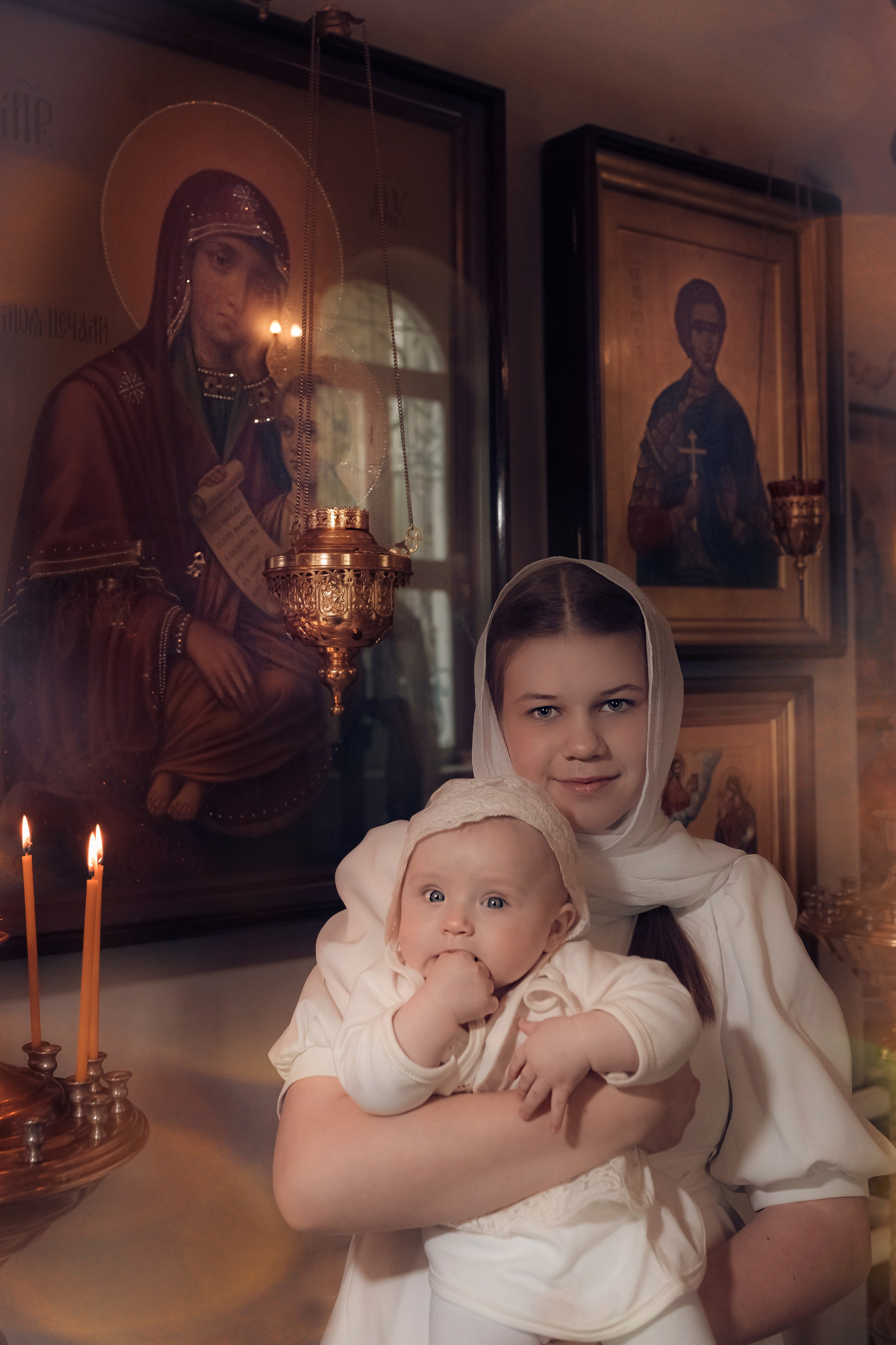 Таинство Крещения Василисы. Съемка Таинств Крещения Венчания, детские и семейные съемки в Пензе